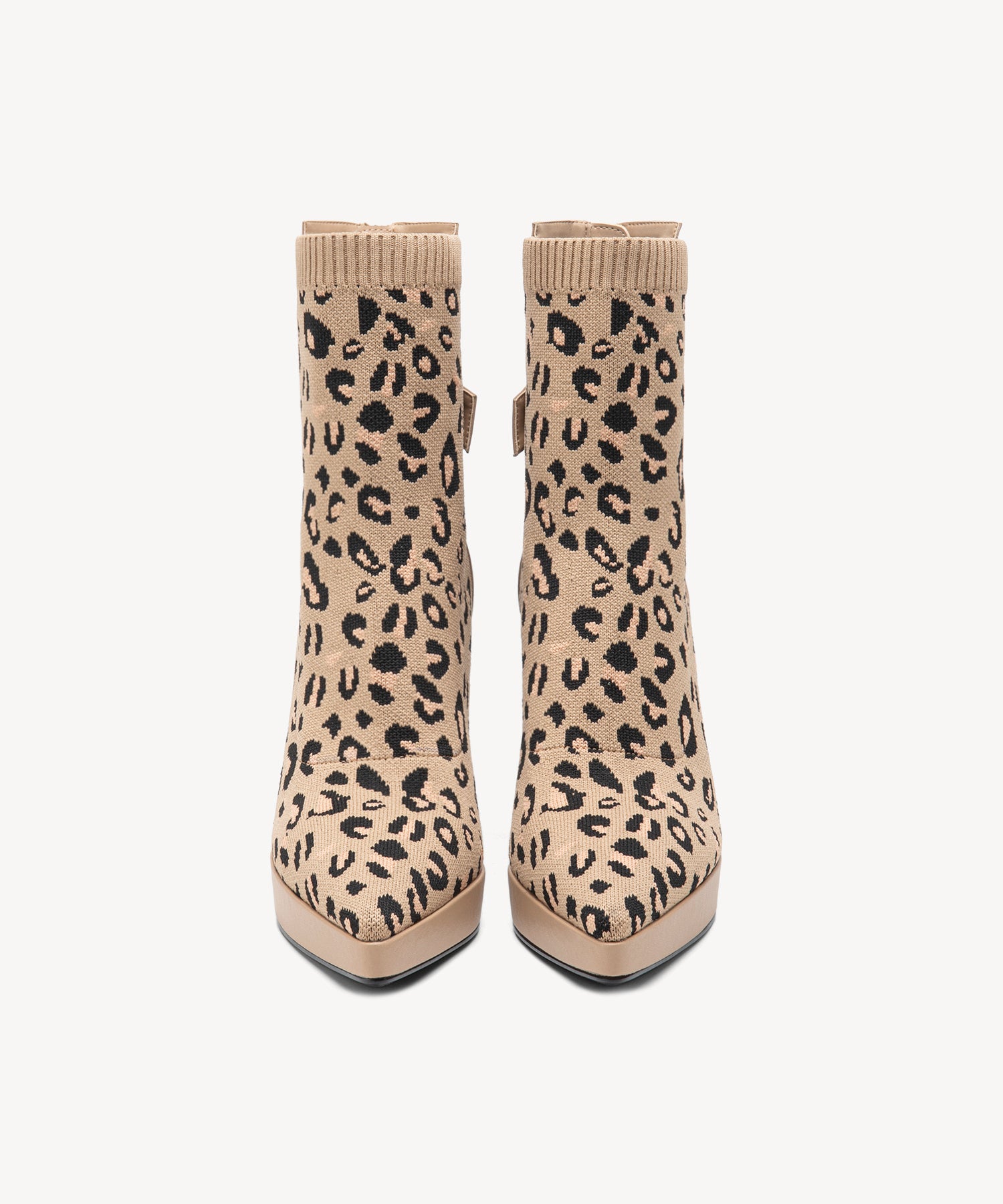Sexy Pointed Toe Soles Ankle Boots #color_leopard