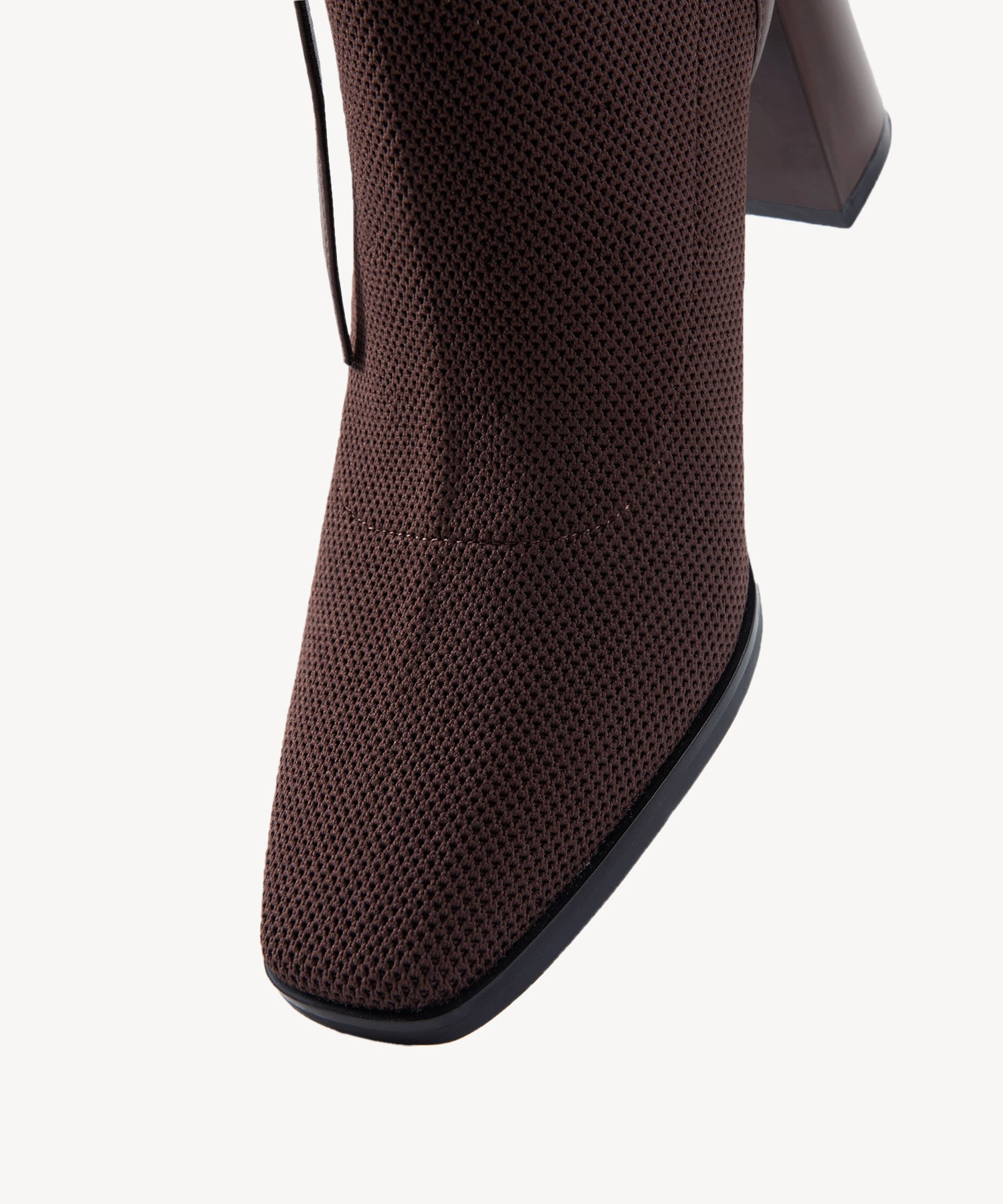 AmberGlow Square Toe Heeled Ankle Boots