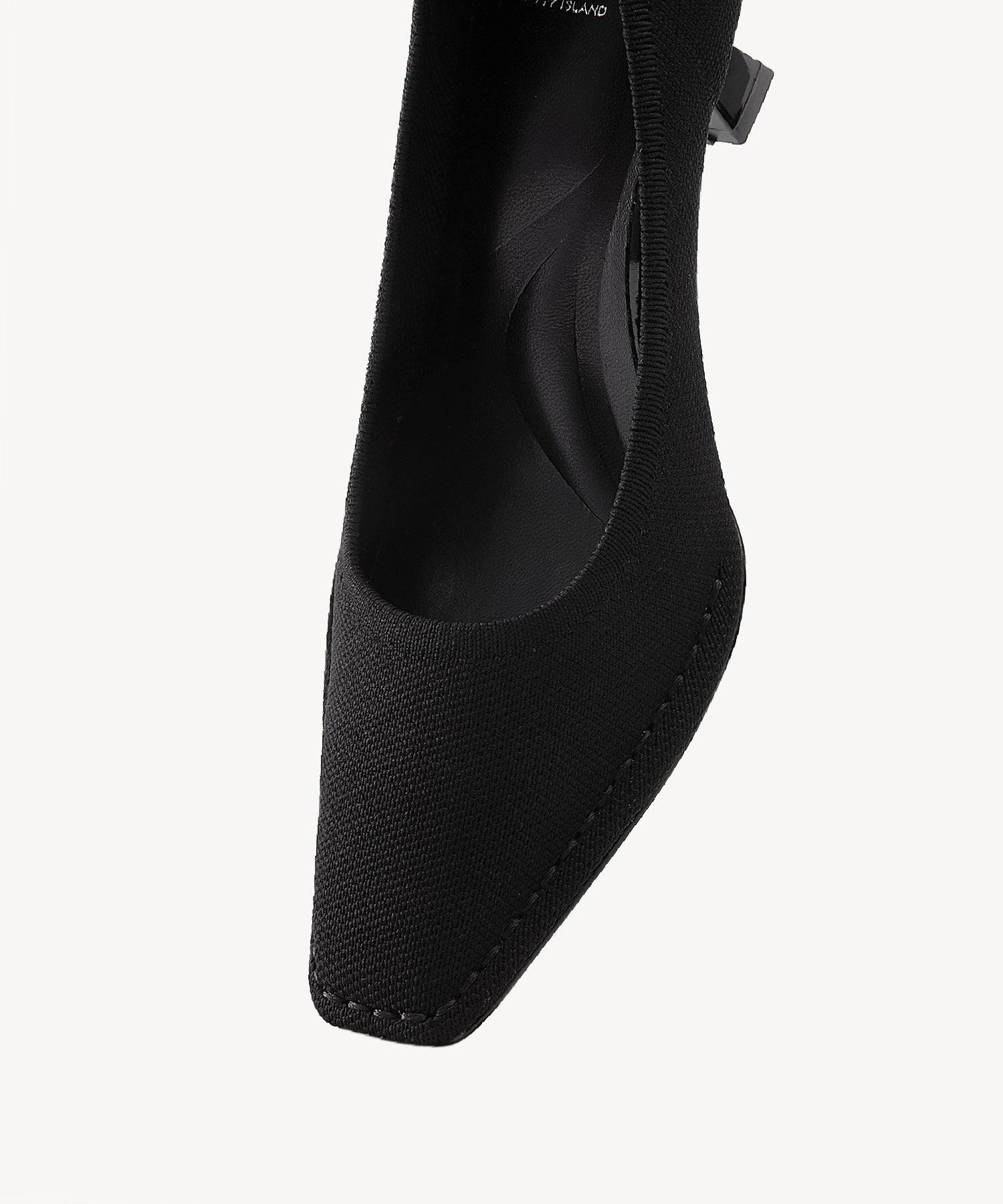 CommuteEase Solid Color Stiletto Pumps#color_black