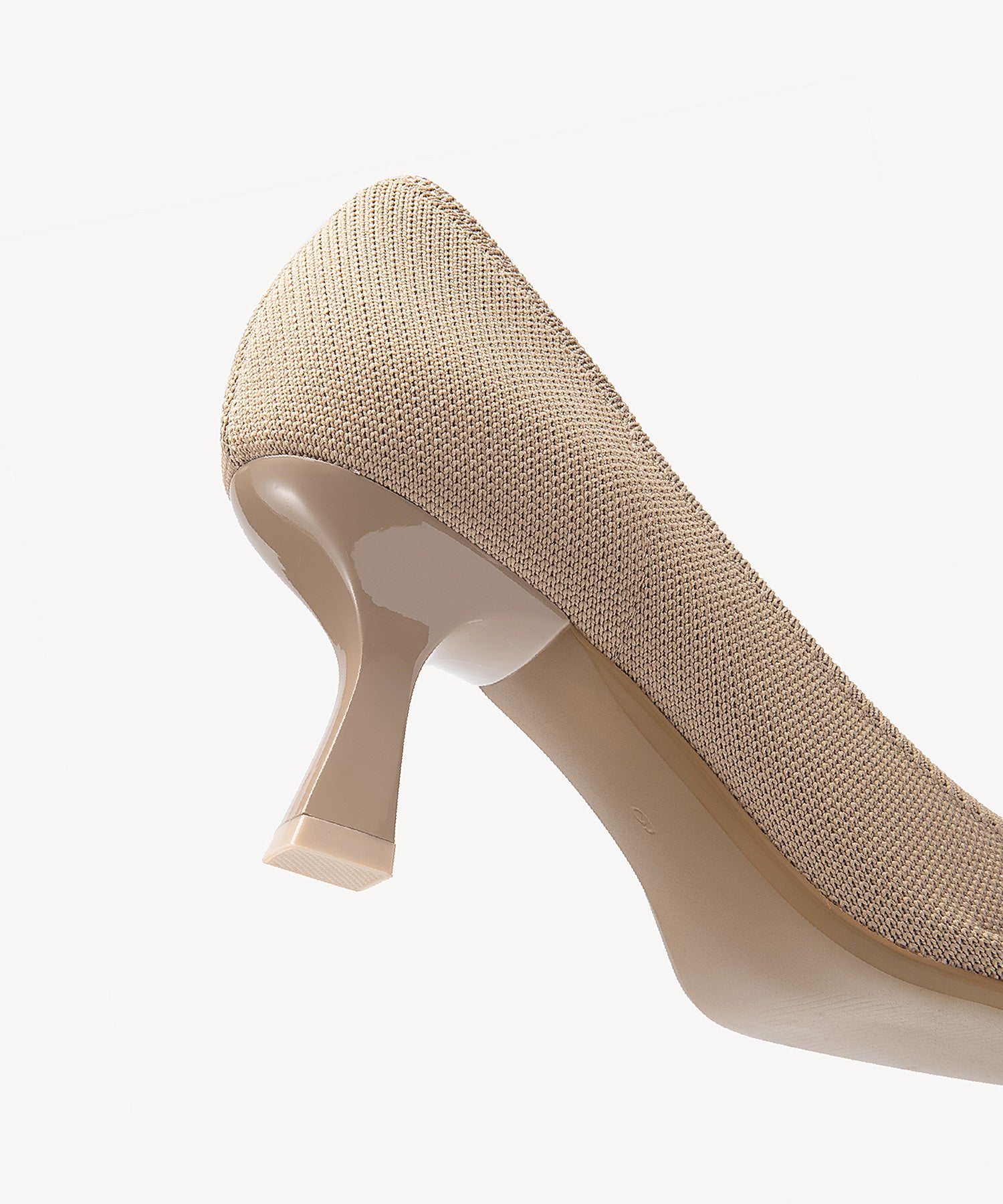 CommuteEase Solid Color Stiletto Pumps#color_apricot