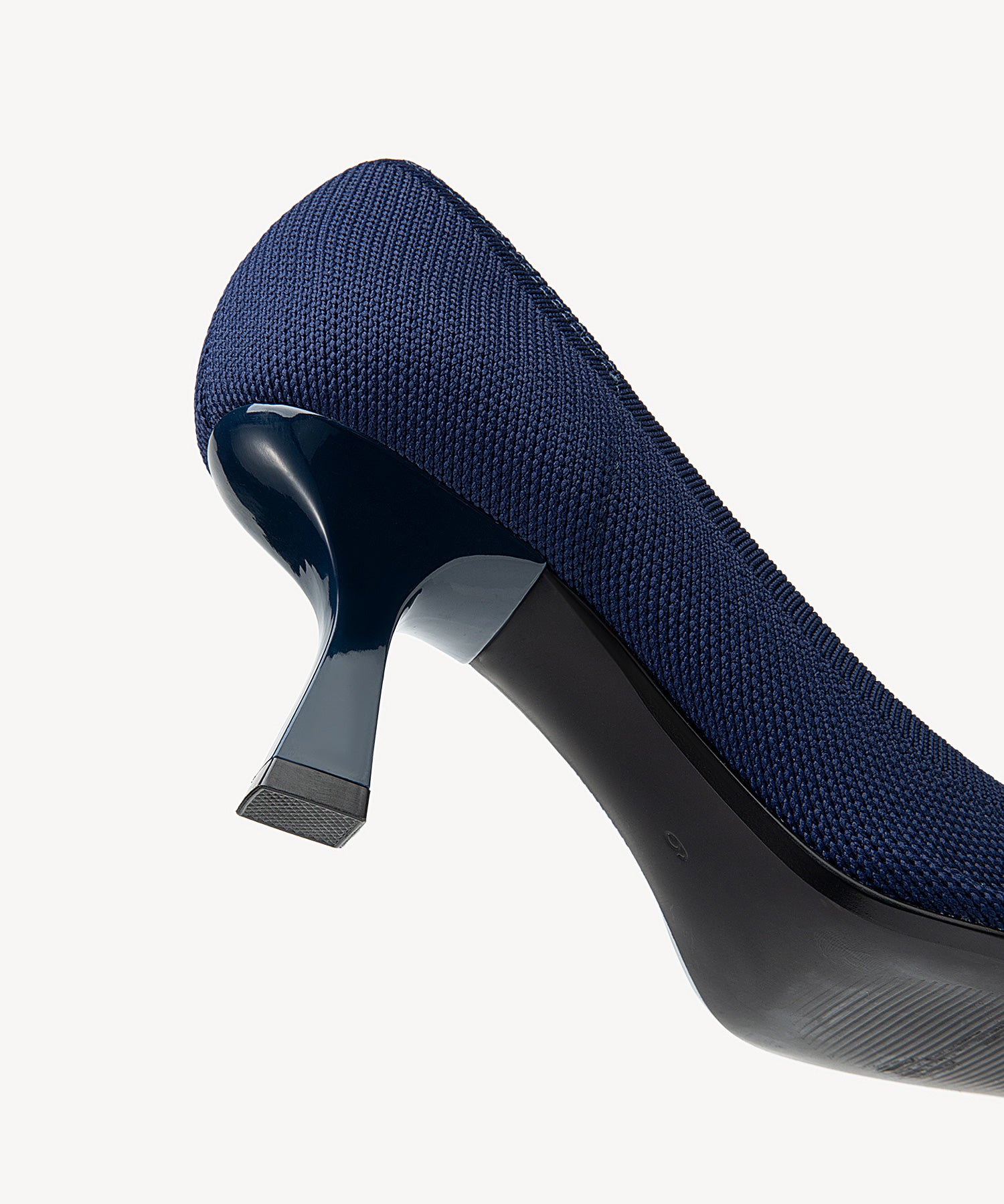 CommuteEase Solid Color Stiletto Pumps#color_navy blue