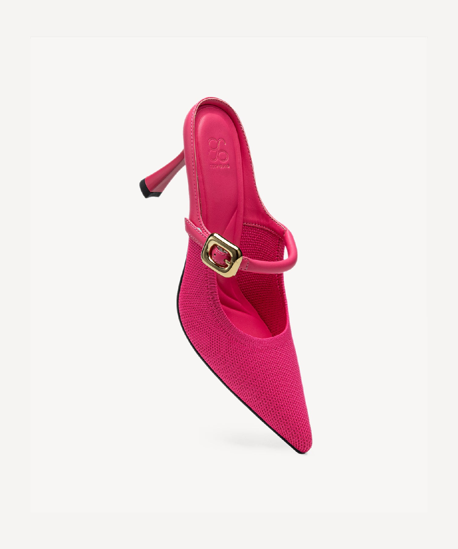 GraceLithe Pointed Toe Heeled Mules COSY ISLAND #color_Hot Pink