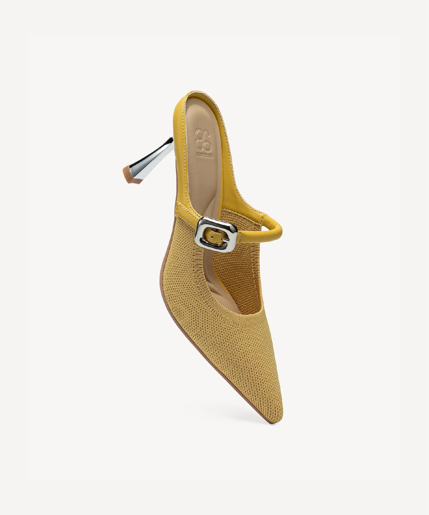 GraceLithe Pointed Toe Heeled Mules COSY ISLAND #color_Yellow