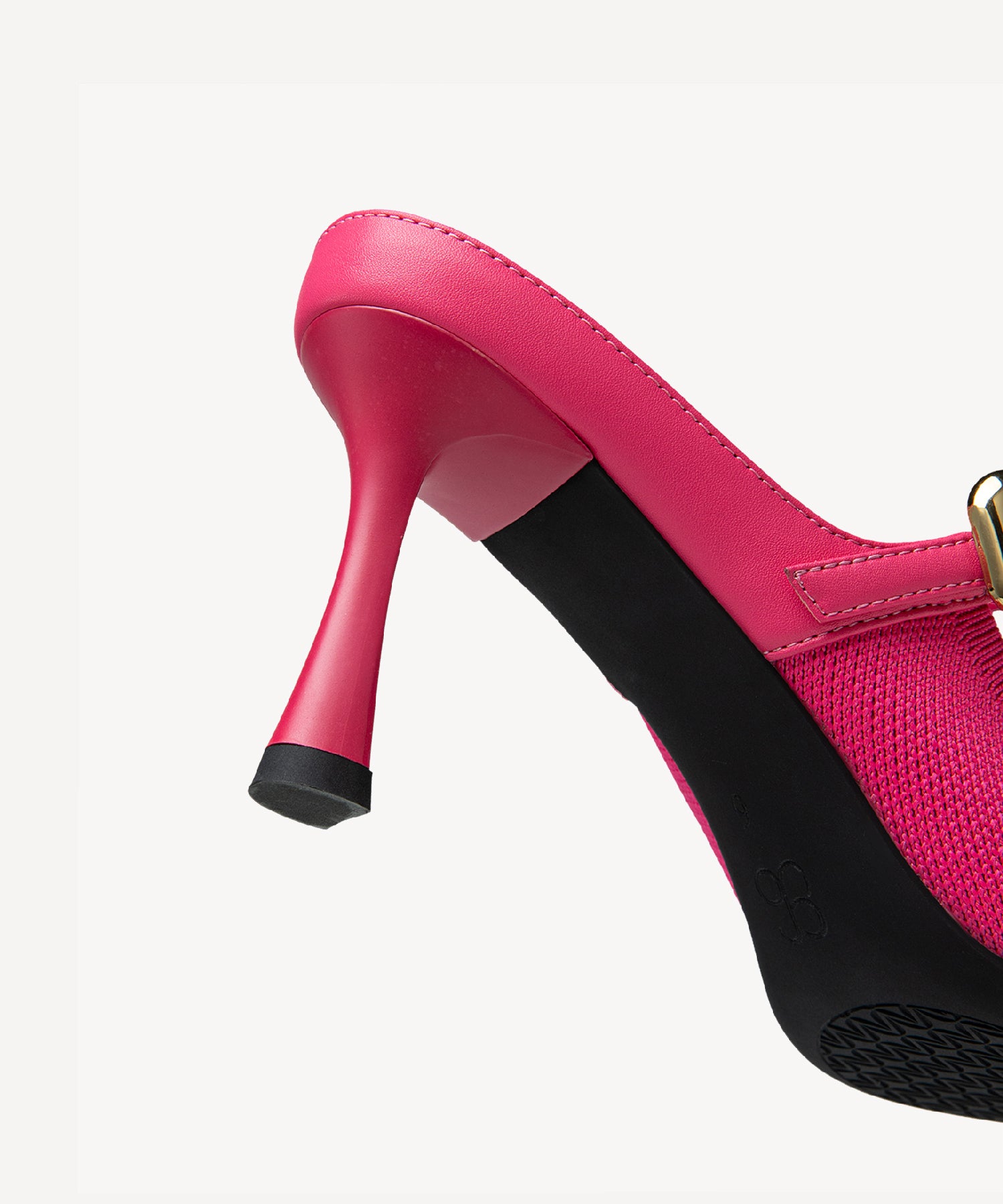 GraceLithe Pointed Toe Heeled Mules COSY ISLAND #color_Hot Pink