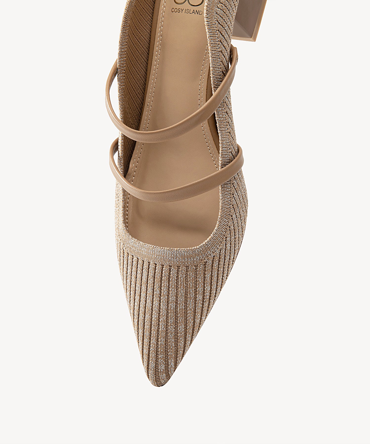 SoftWave Cut Out Block Heeled Mules COSY ISLAND #color_apricot