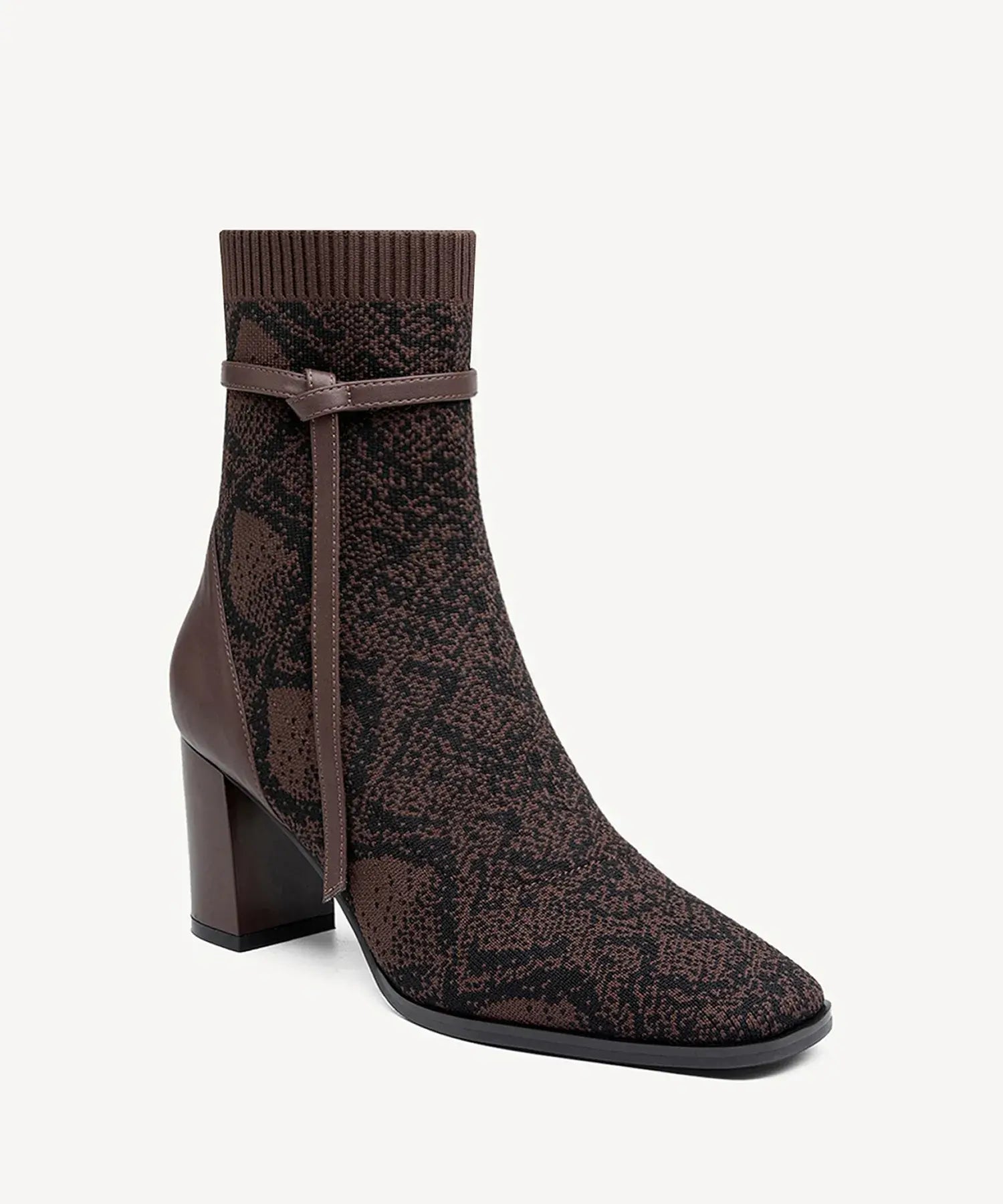 #color_brown snake print