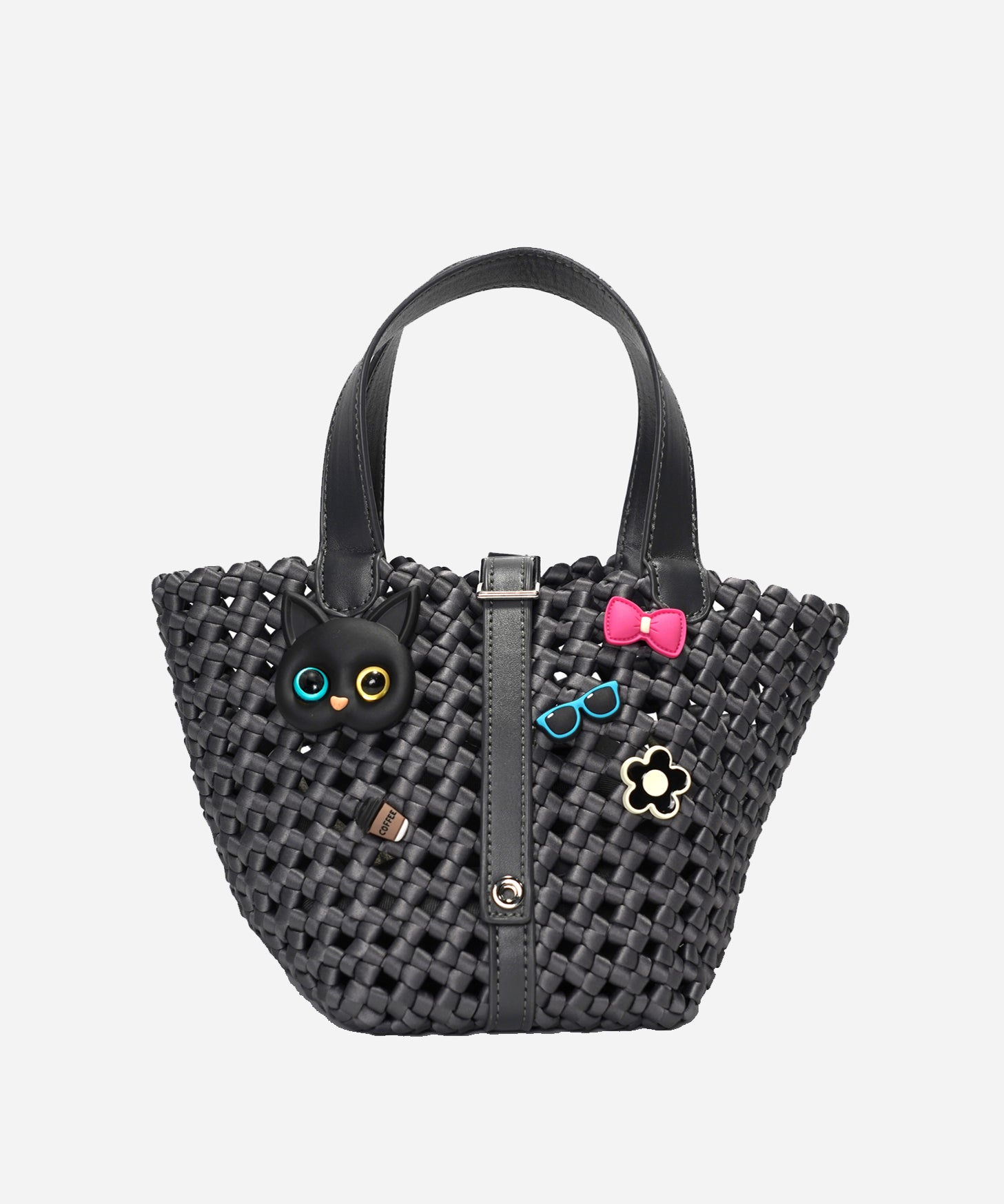 Detachable DIY Bag Accessories Cosy Island #color_black