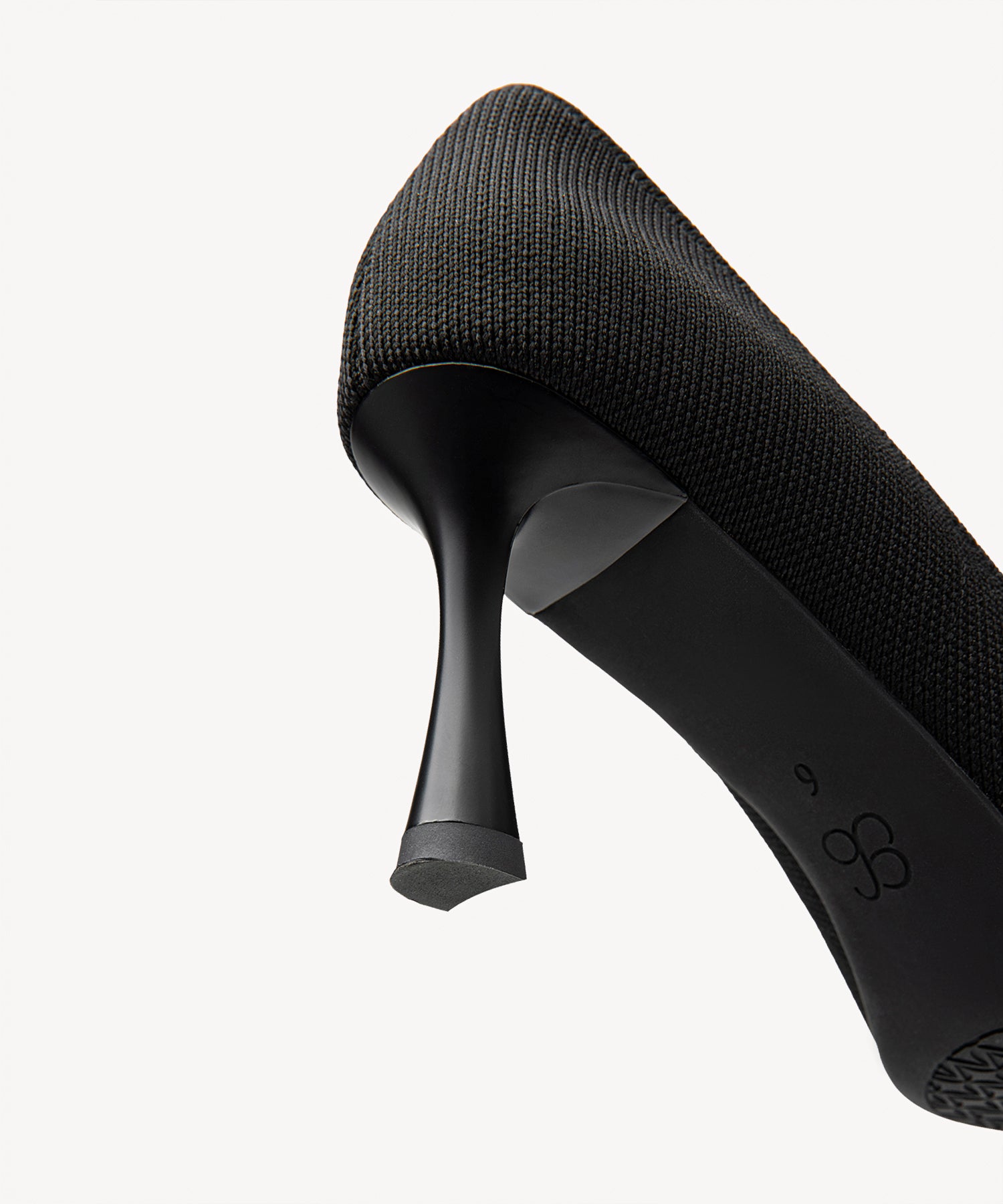 Bowtention Lace Pointed Toe Heeled Pumps
#color_black