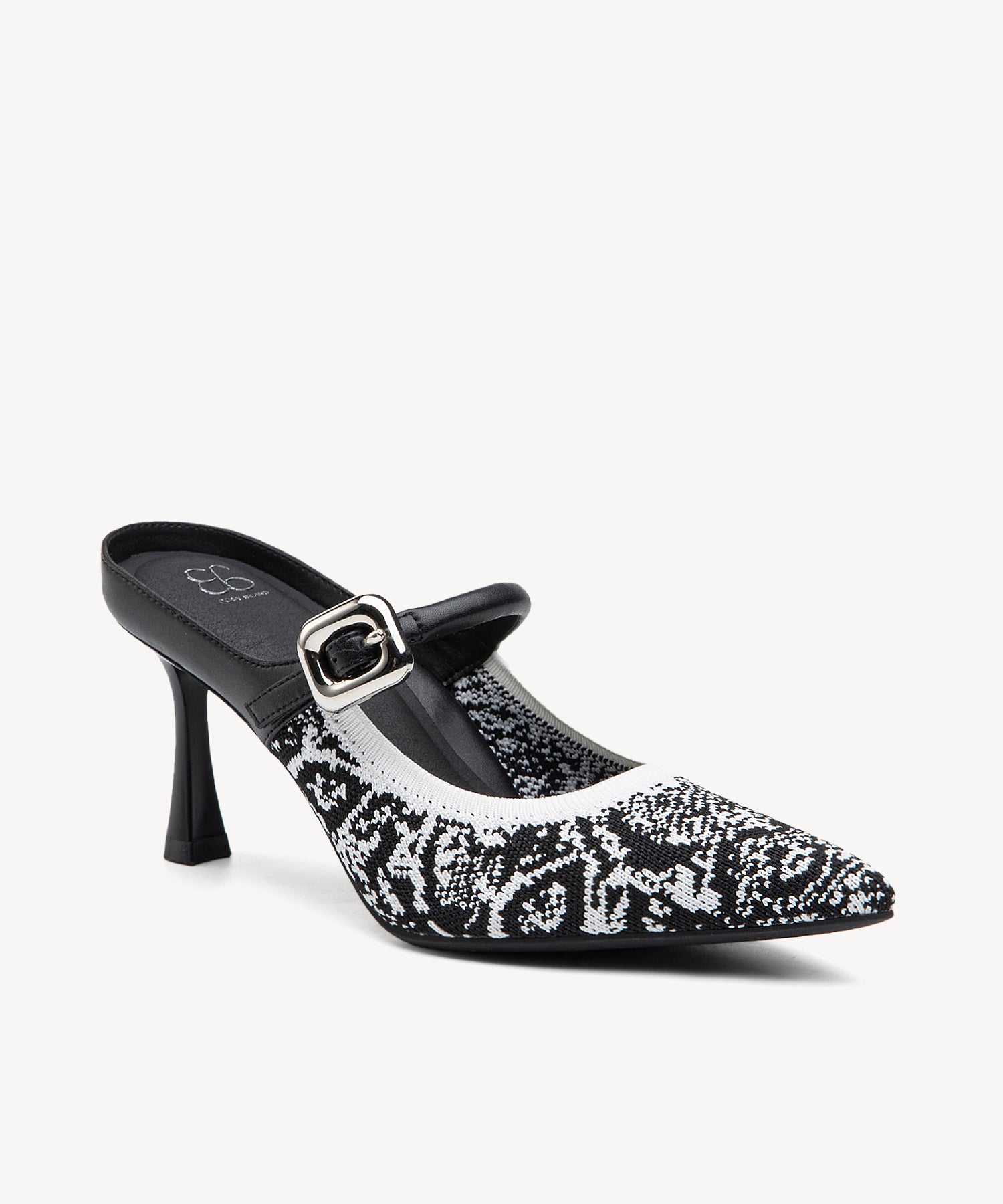 GraceLithe Pointed Toe Heeled Mules — Pro#color_snake print