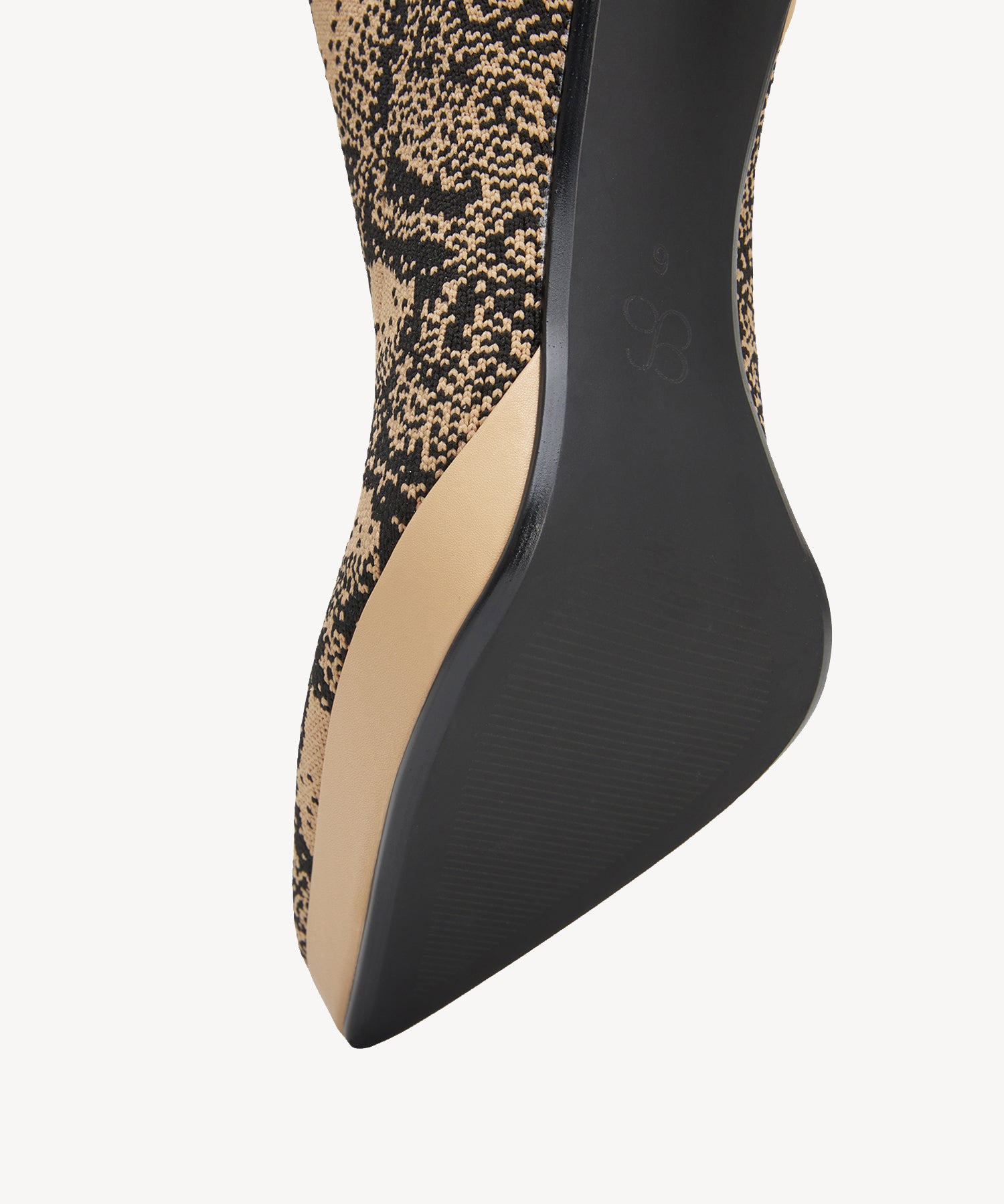 Sexy Pointed Toe Soles Ankle Boots #color_apricot snake print