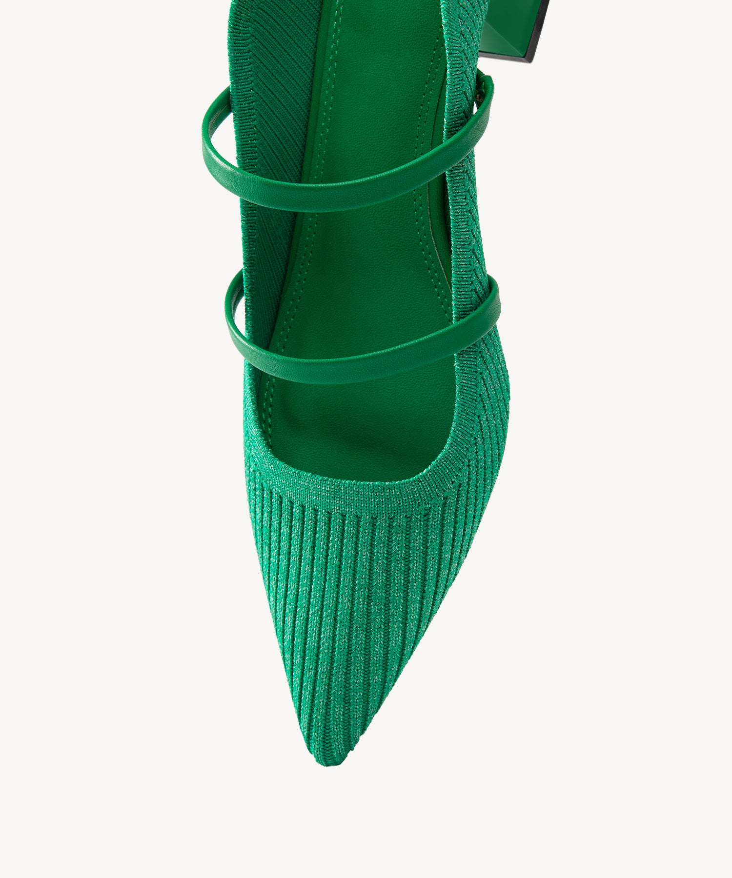 SoftWave Cut Out Block Heeled Mules COSY ISLAND #color_green