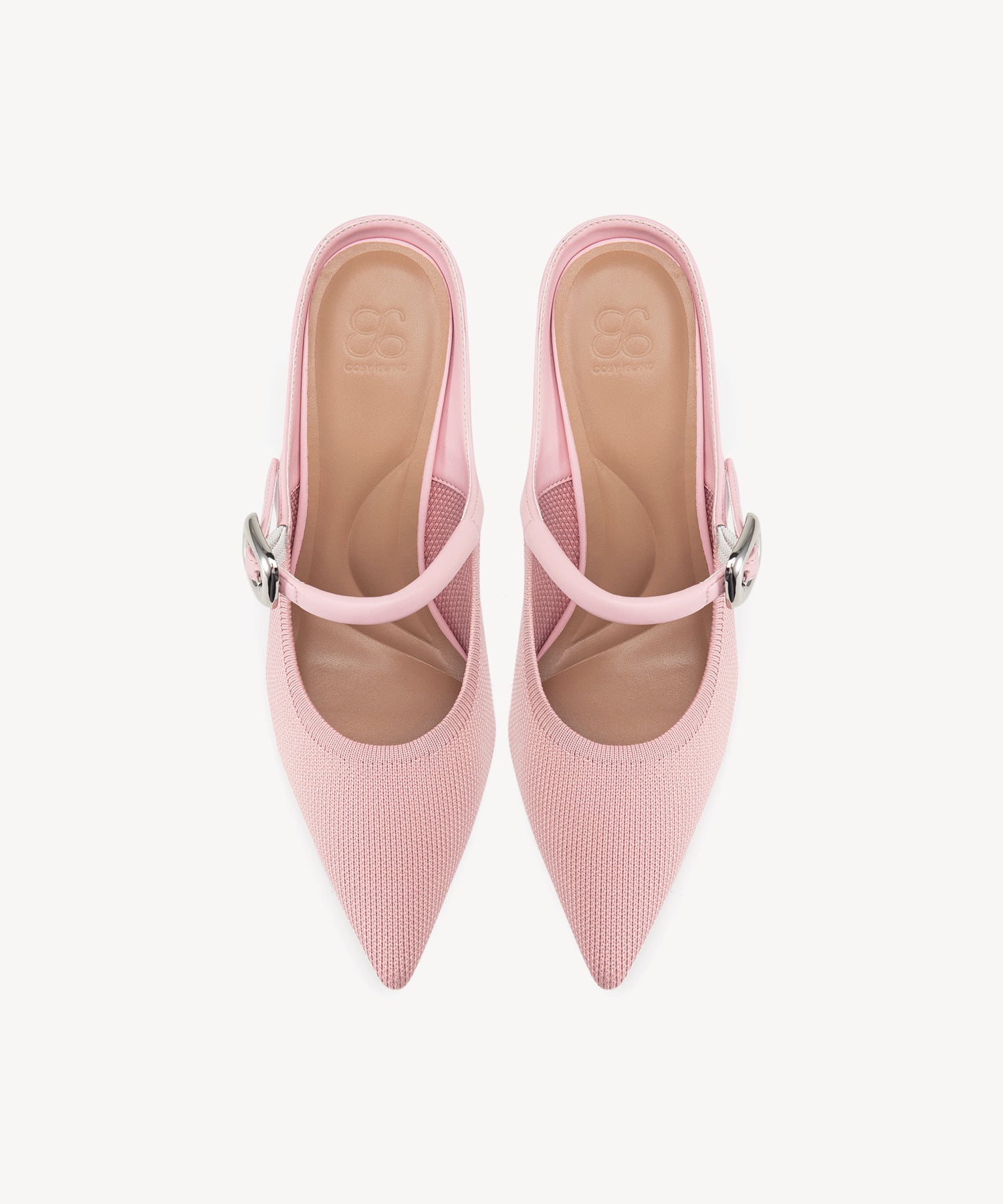 GraceLithe Pointed Toe Heeled Mules COSY ISLAND #color_pink