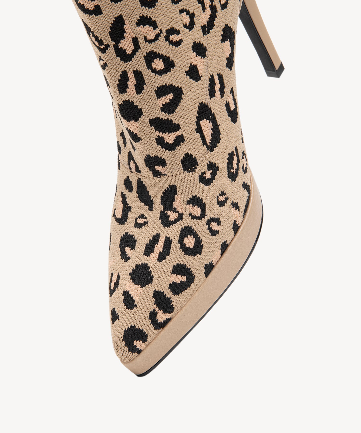 Sexy Pointed Toe Soles Ankle Boots #color_leopard
