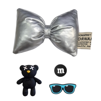 Detachable DIY Bag Accessories Cosy Island #color_silver