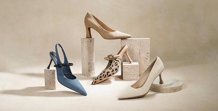 Comfortable Pumps & Heels for Timeless Elegance