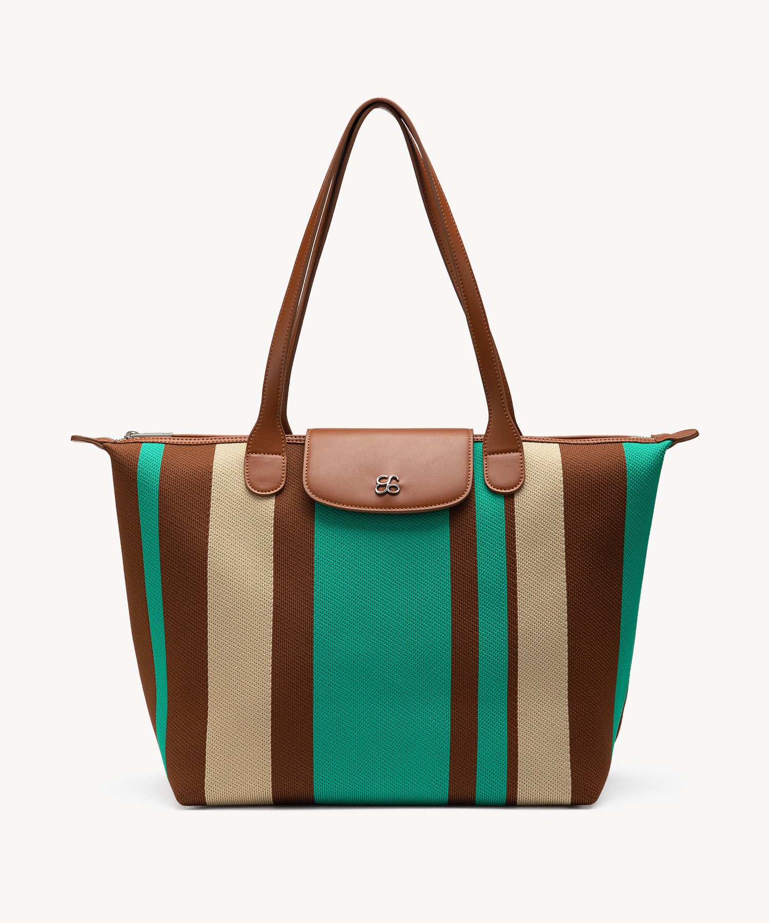 Classic Shoulder Tote Bags COSY ISLAND #color_green