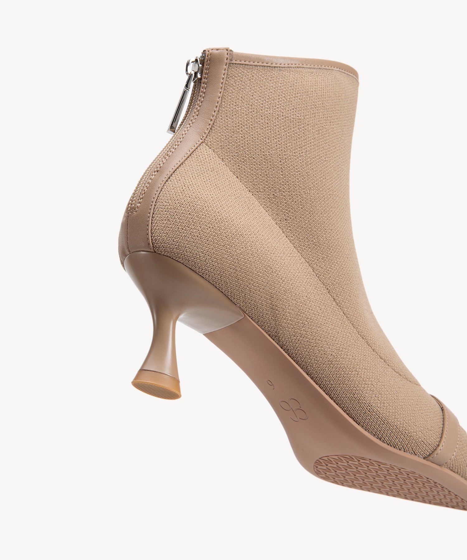 Classic Allure Pointed Toe Sock Ankle Boots