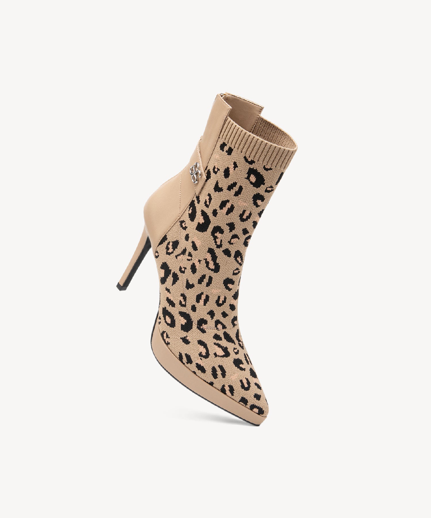 Sexy Pointed Toe Soles Ankle Boots #color_leopard