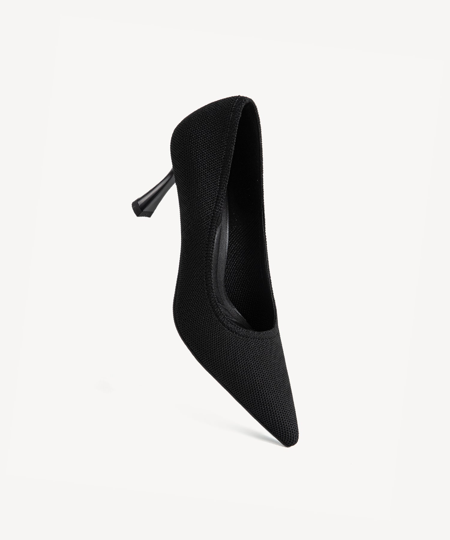 Minimalist Mesh Stiletto Heeled Pumps