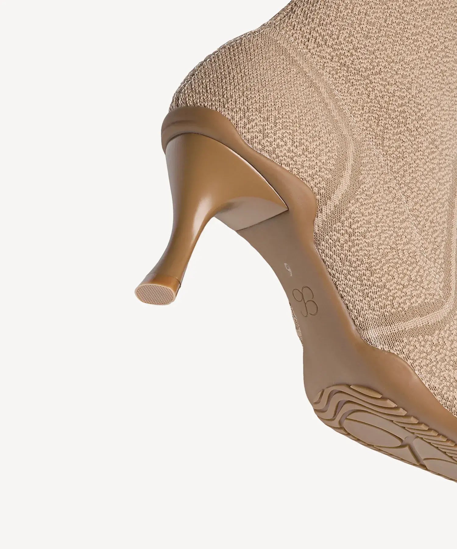 Minimalist Pointed Toe Stiletto Ankle Boots#color_apricot