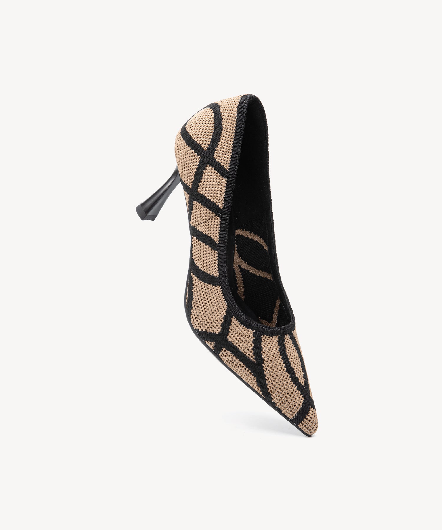 Modern Mosaic Heeled Pumps