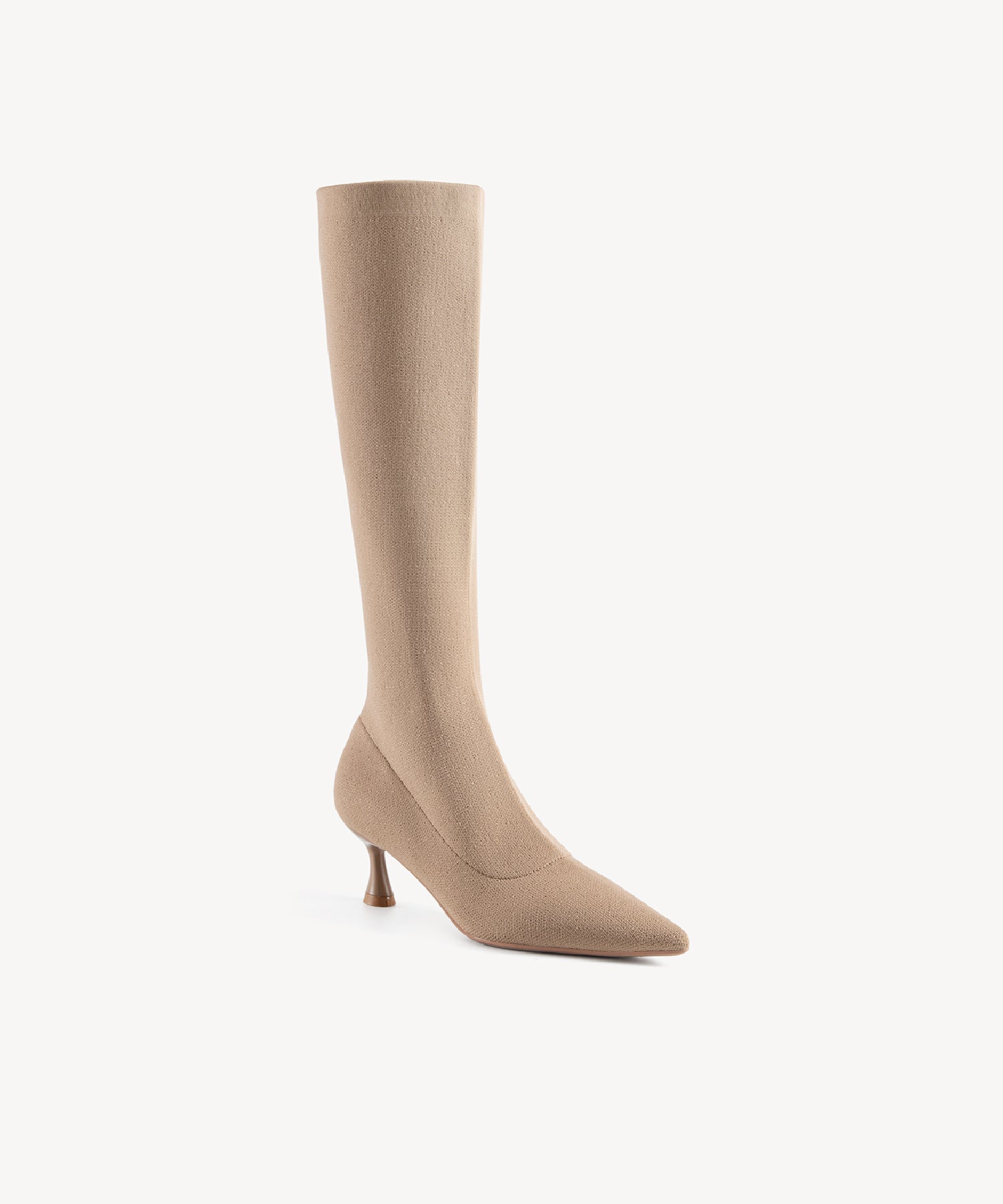 Spectrum Chic Pointed Toe Sock High Boots