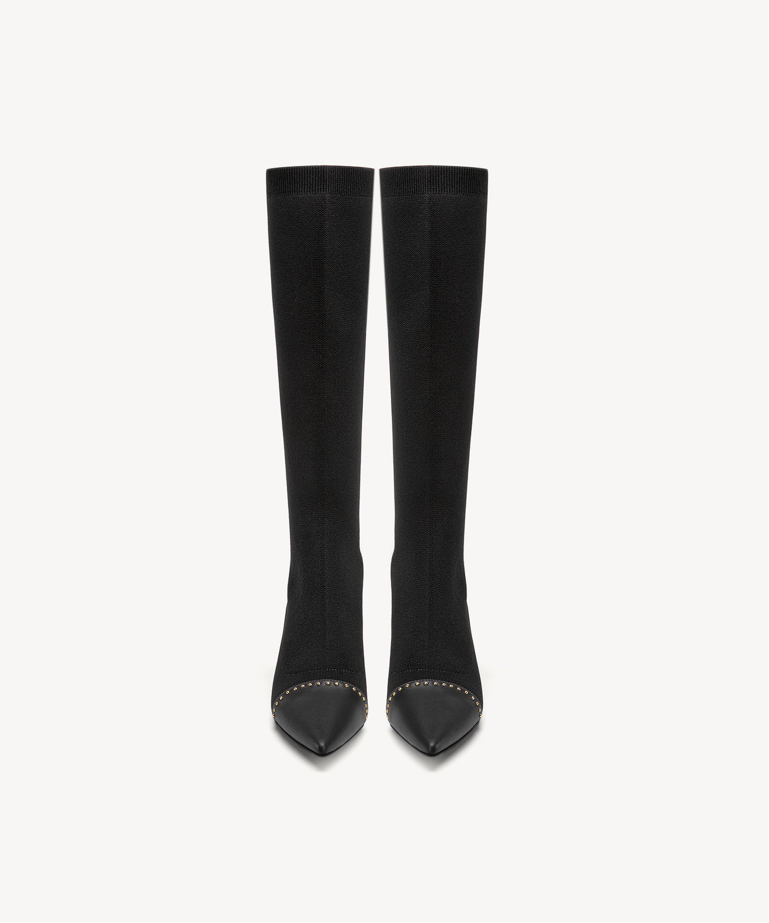 Glimmer Pointed Toe Sock High Boots