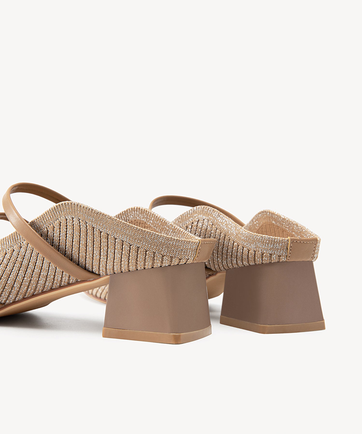 SoftWave Cut Out Block Heeled Mules