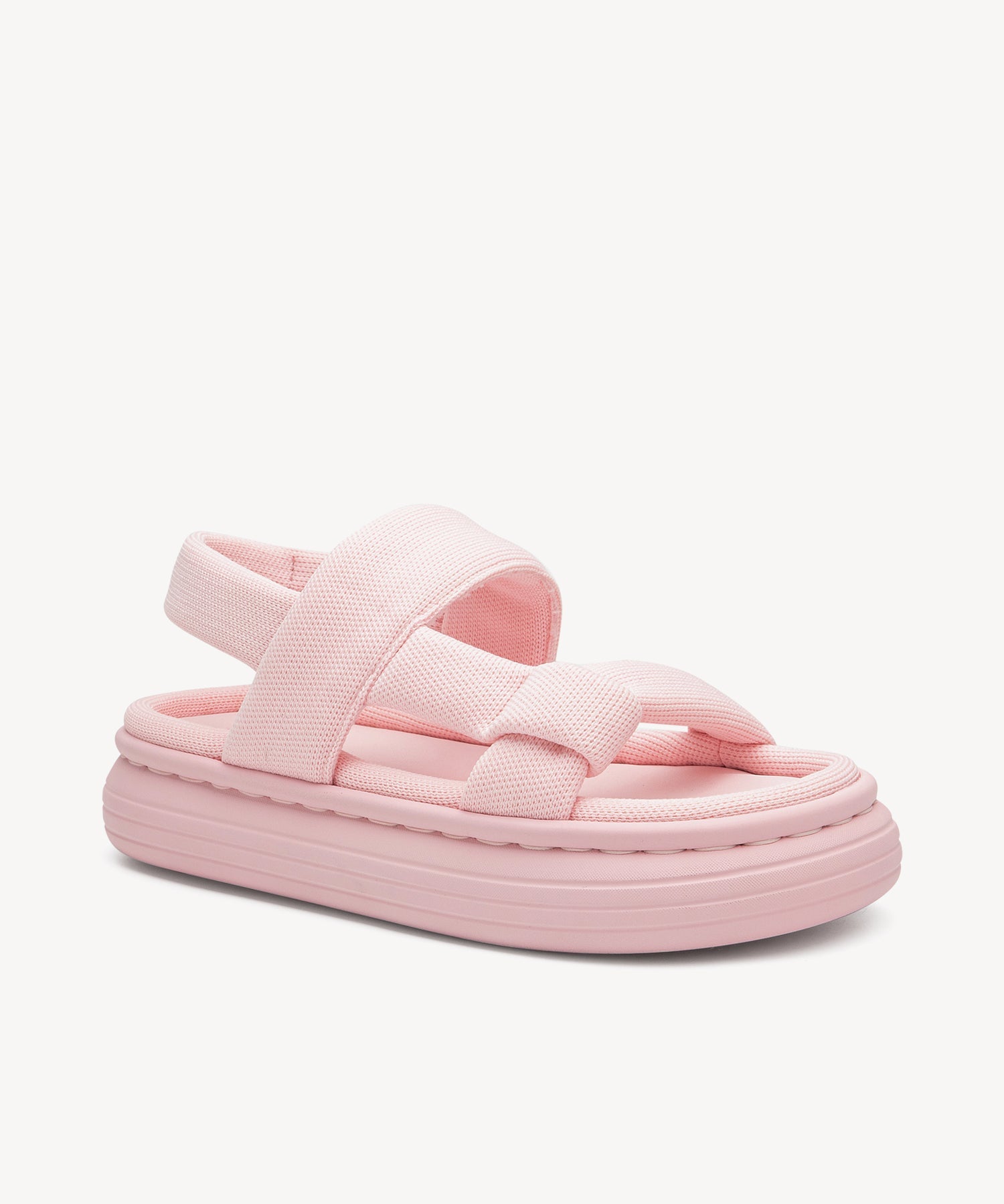 SunKiss Round Toe Platform Sandals COSY ISLAND #color_pink