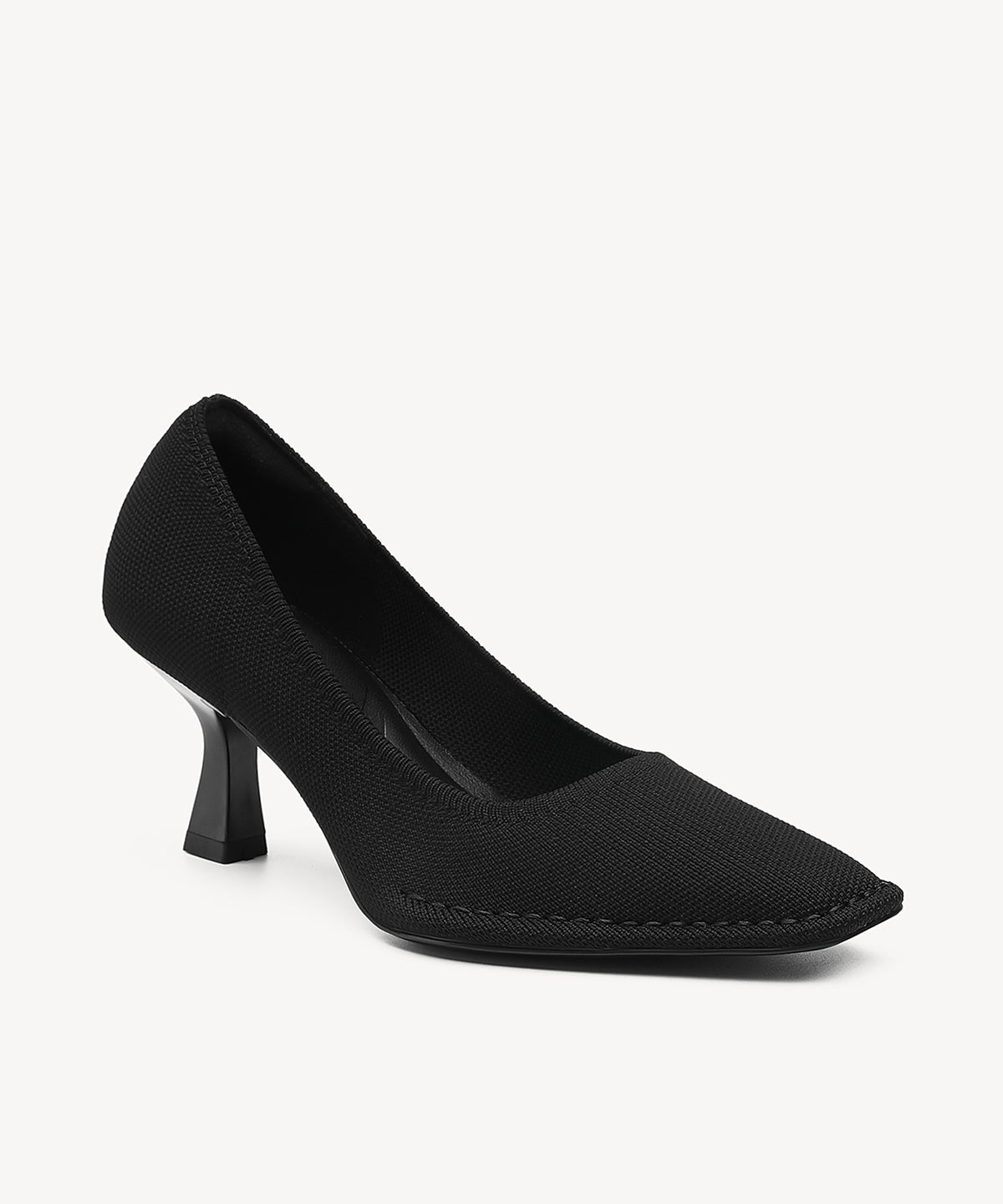 pointed sock boots low heel