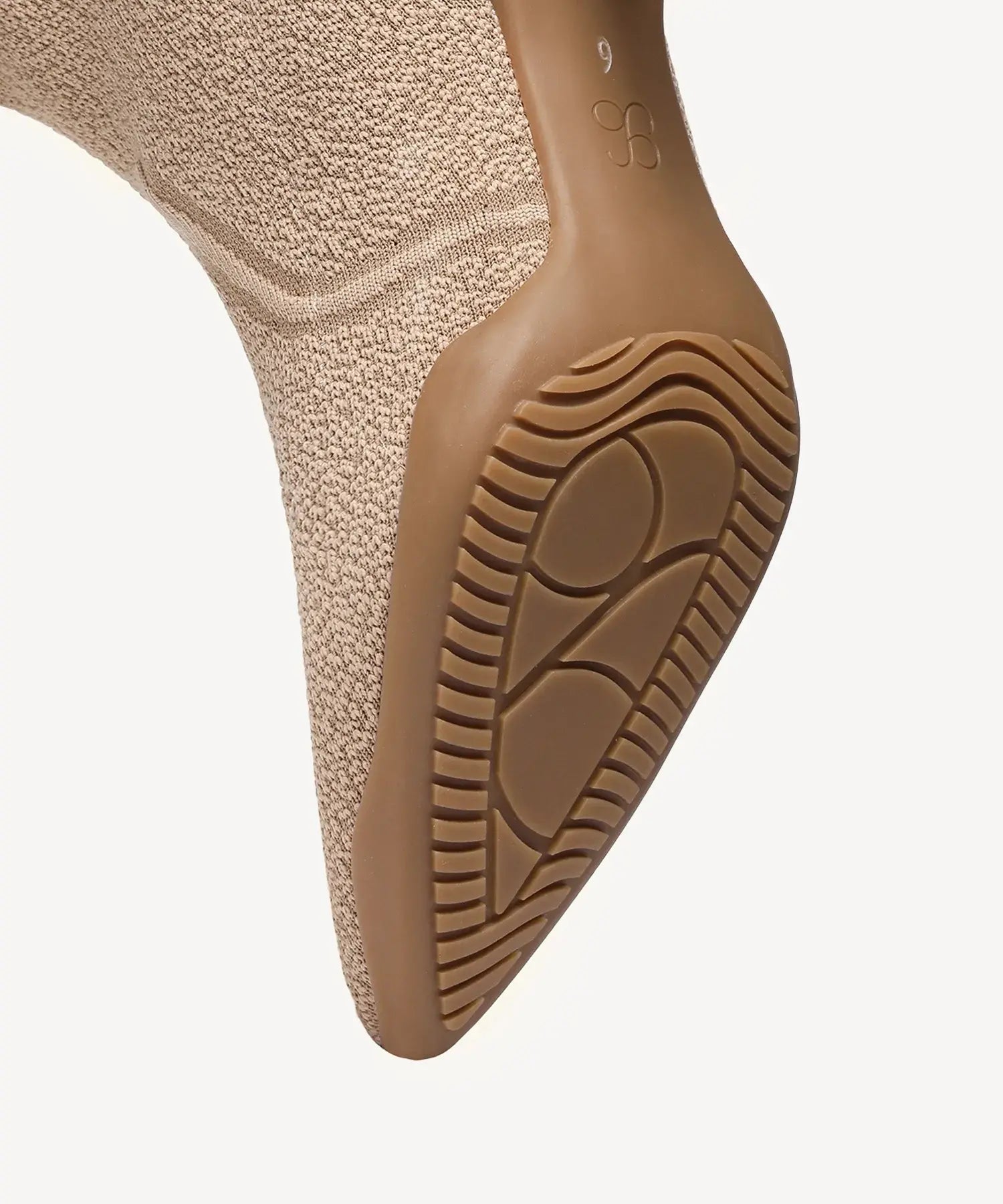 Minimalist Pointed Toe Stiletto Ankle Boots#color_apricot