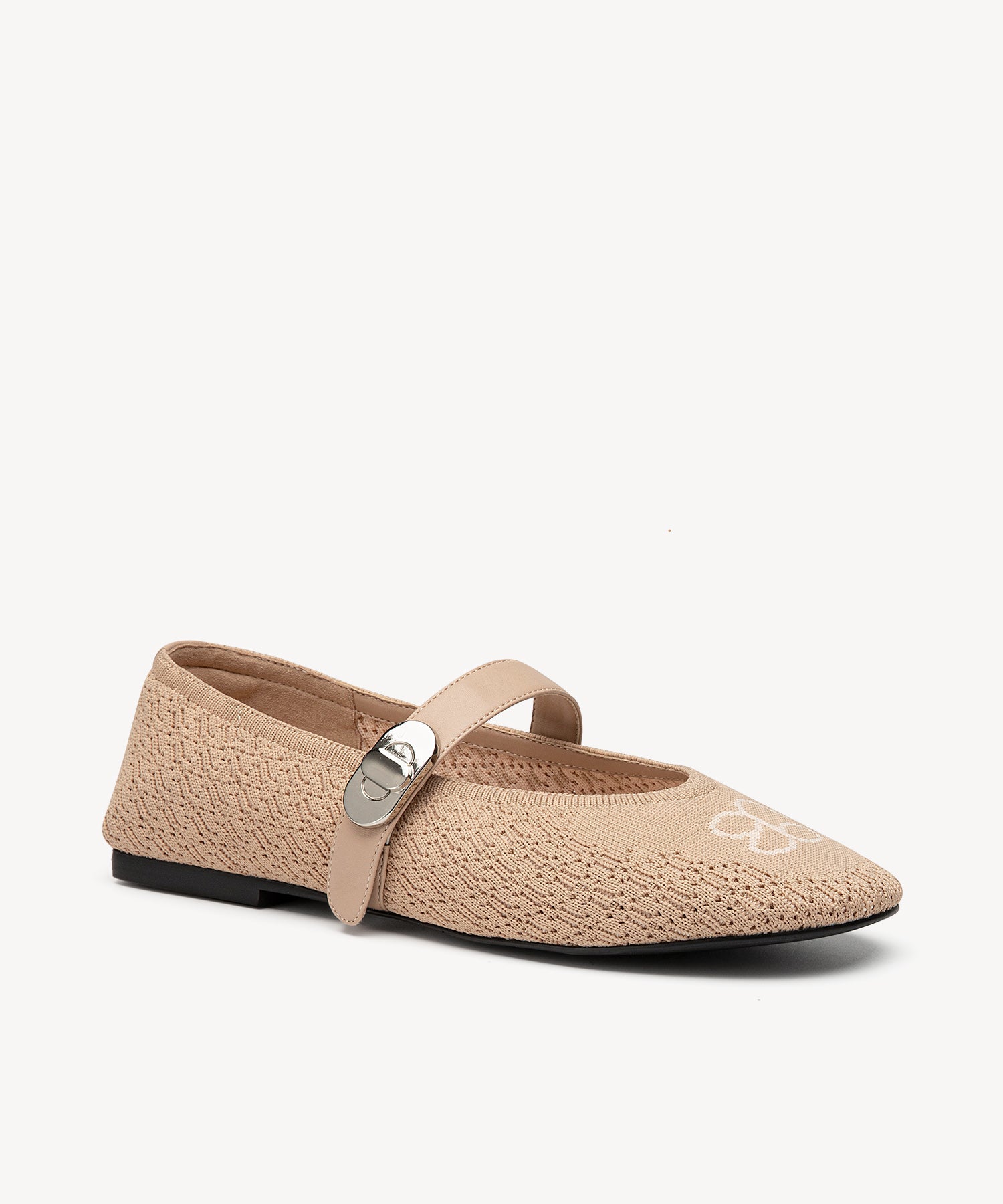 MerryJane Buckle Flat COSY ISLAND #color_nude