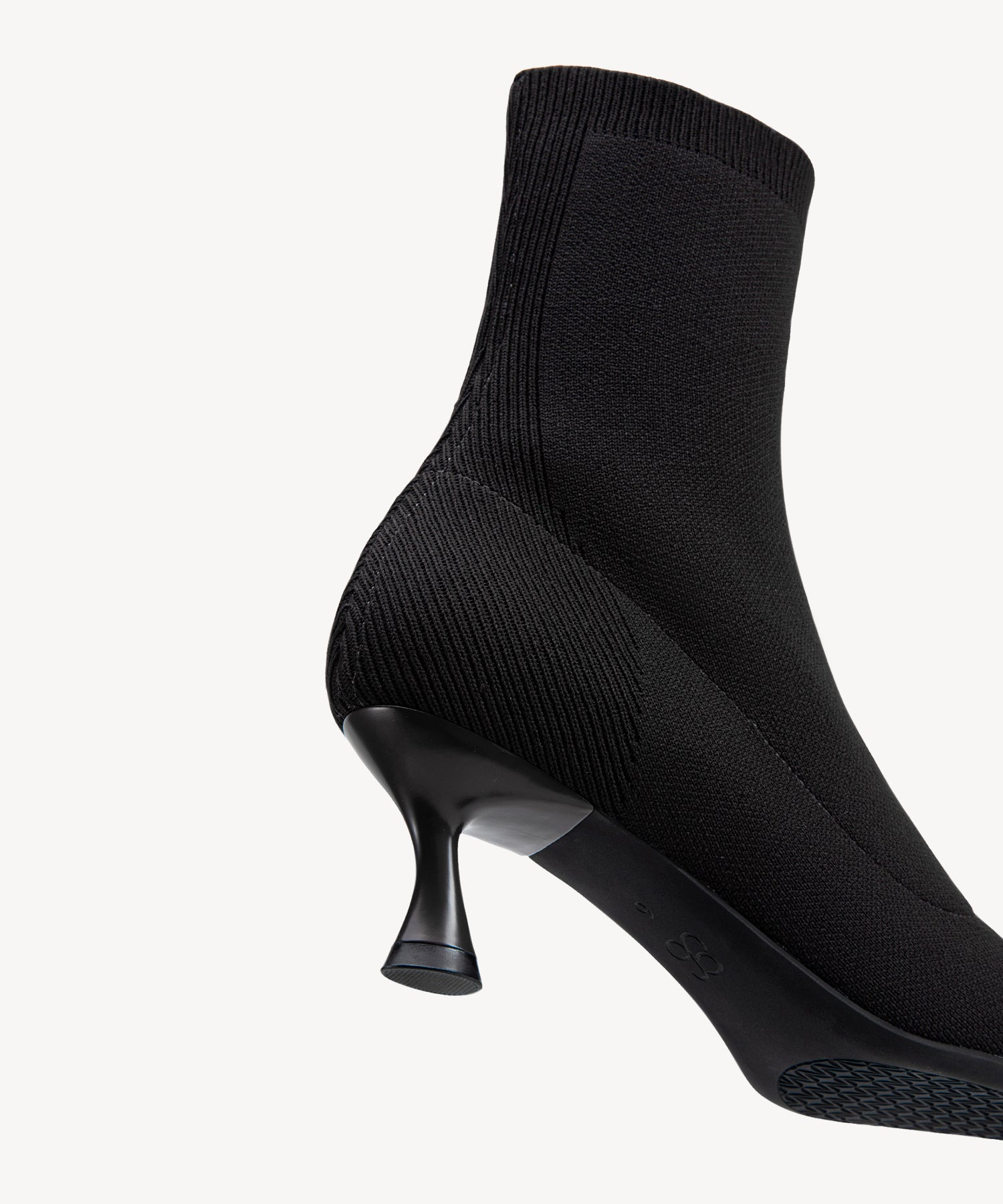 Glimmer  Pointed Toe Sock Ankle Boots