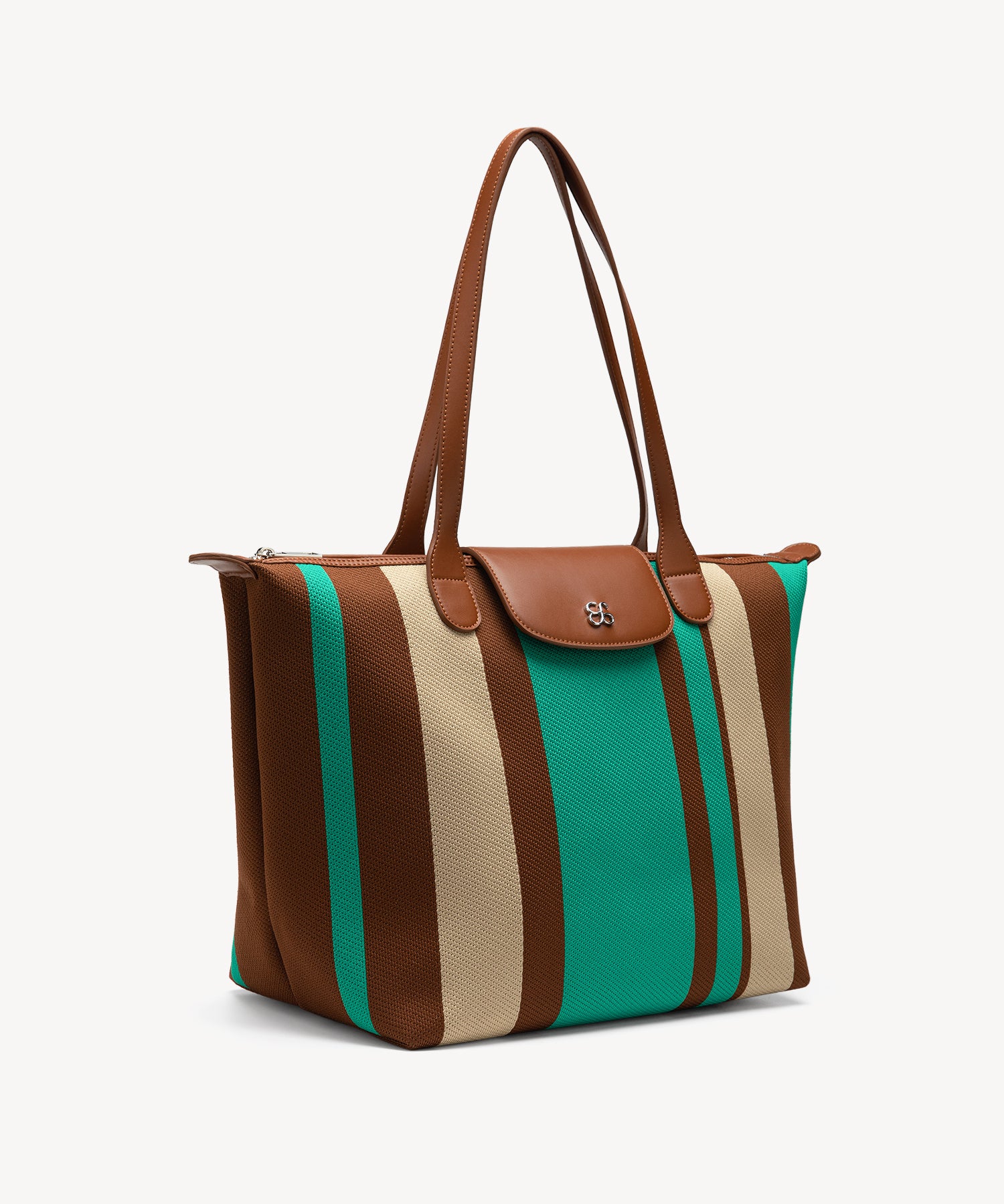 Classic Shoulder Tote Bags COSY ISLAND #color_green