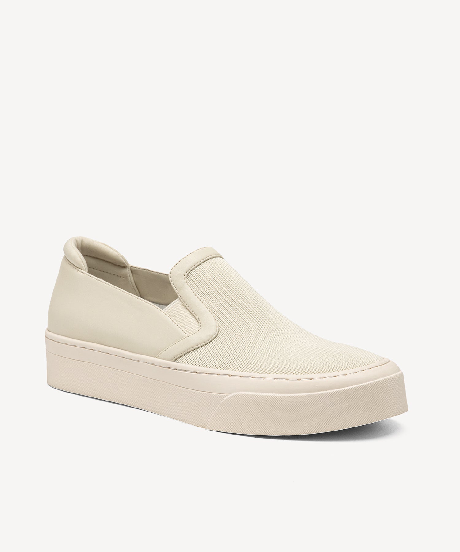 Casual Slip-On Women Sneakers COSY ISLAND #color_Beige