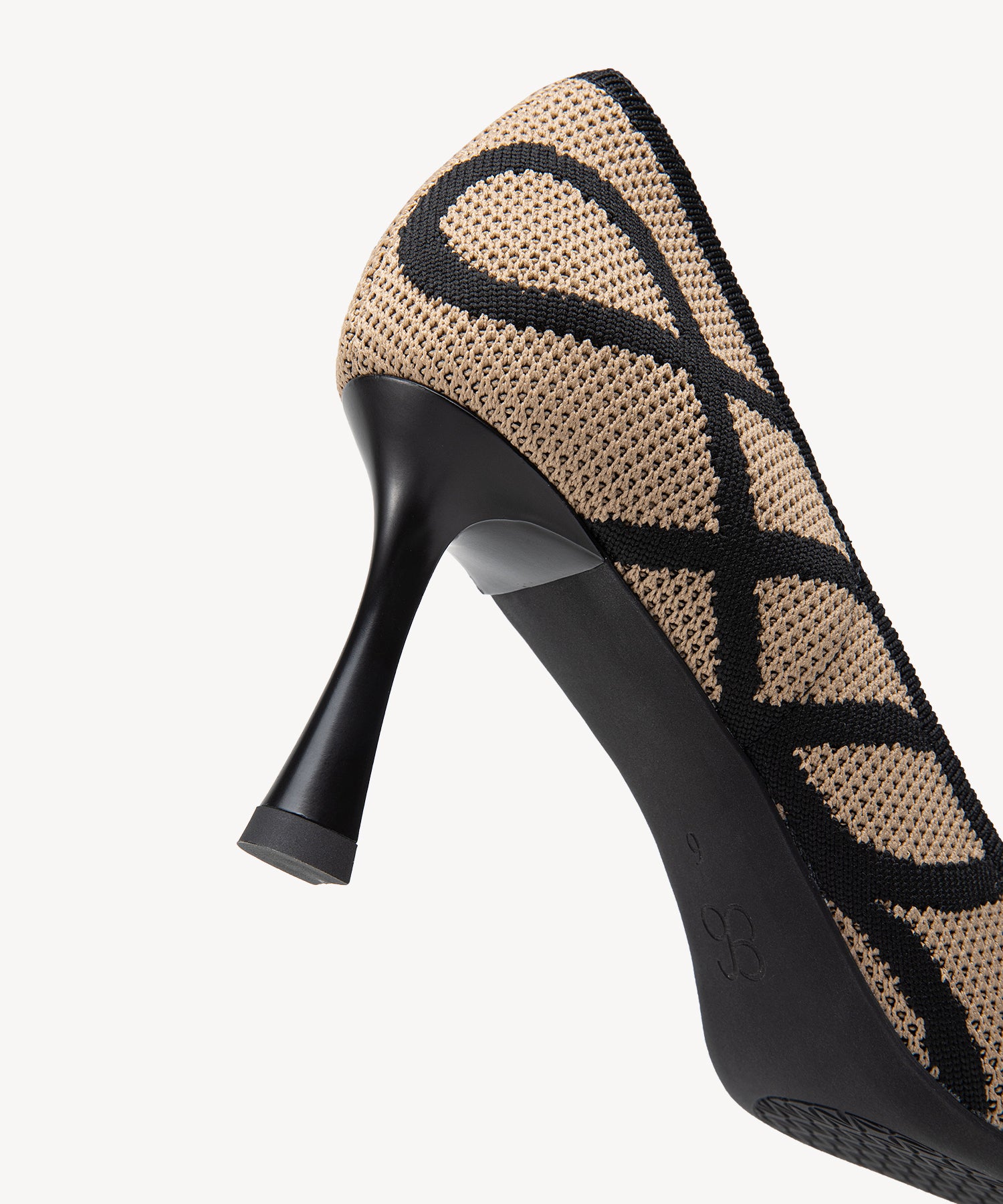 Modern Mosaic Heeled Pumps