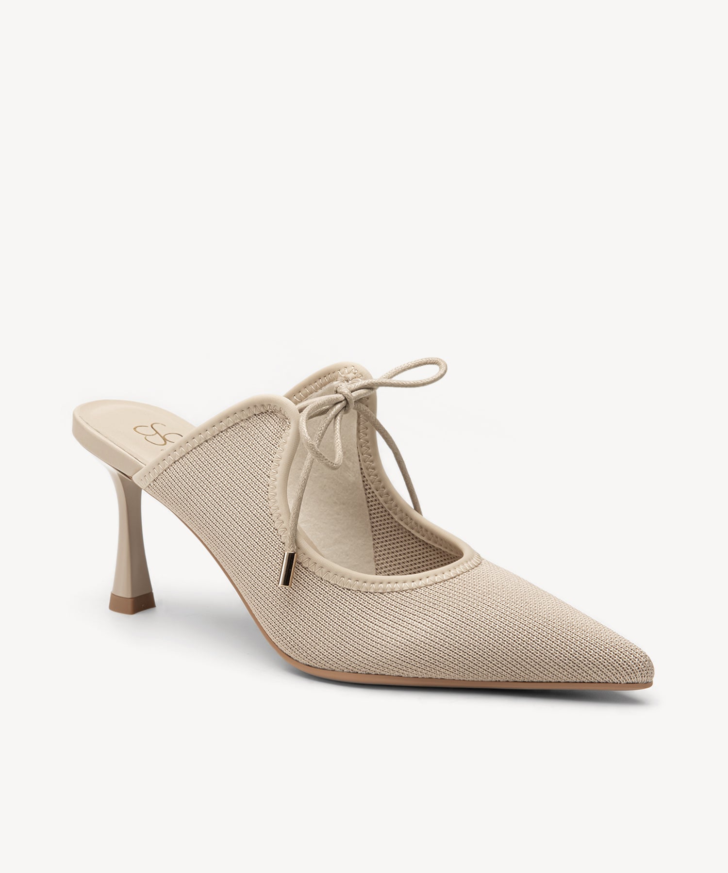 Elegant Chic Pointed Toe Heeled Mules