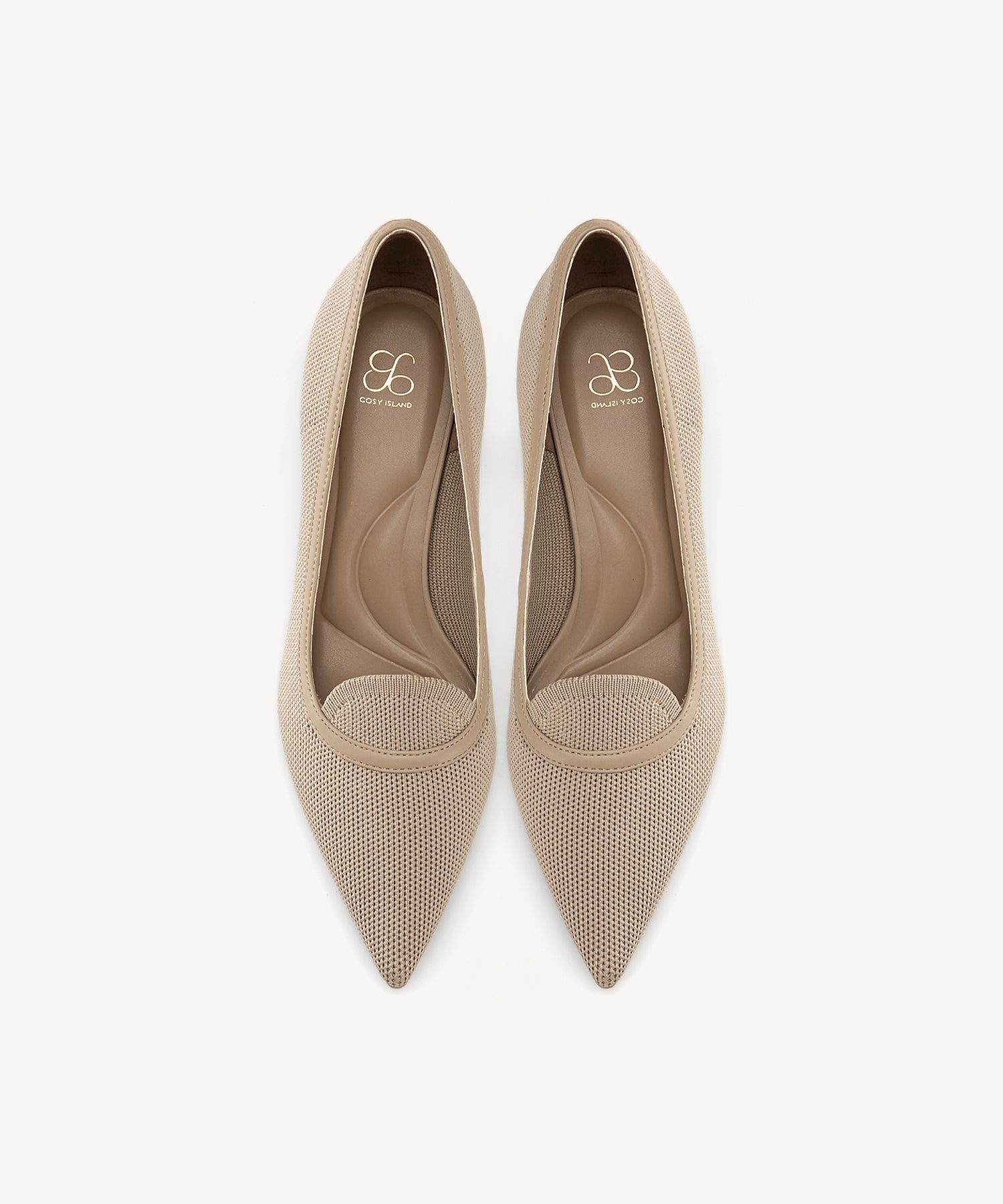 Minimalist Pointed Toe Heeled Pumps