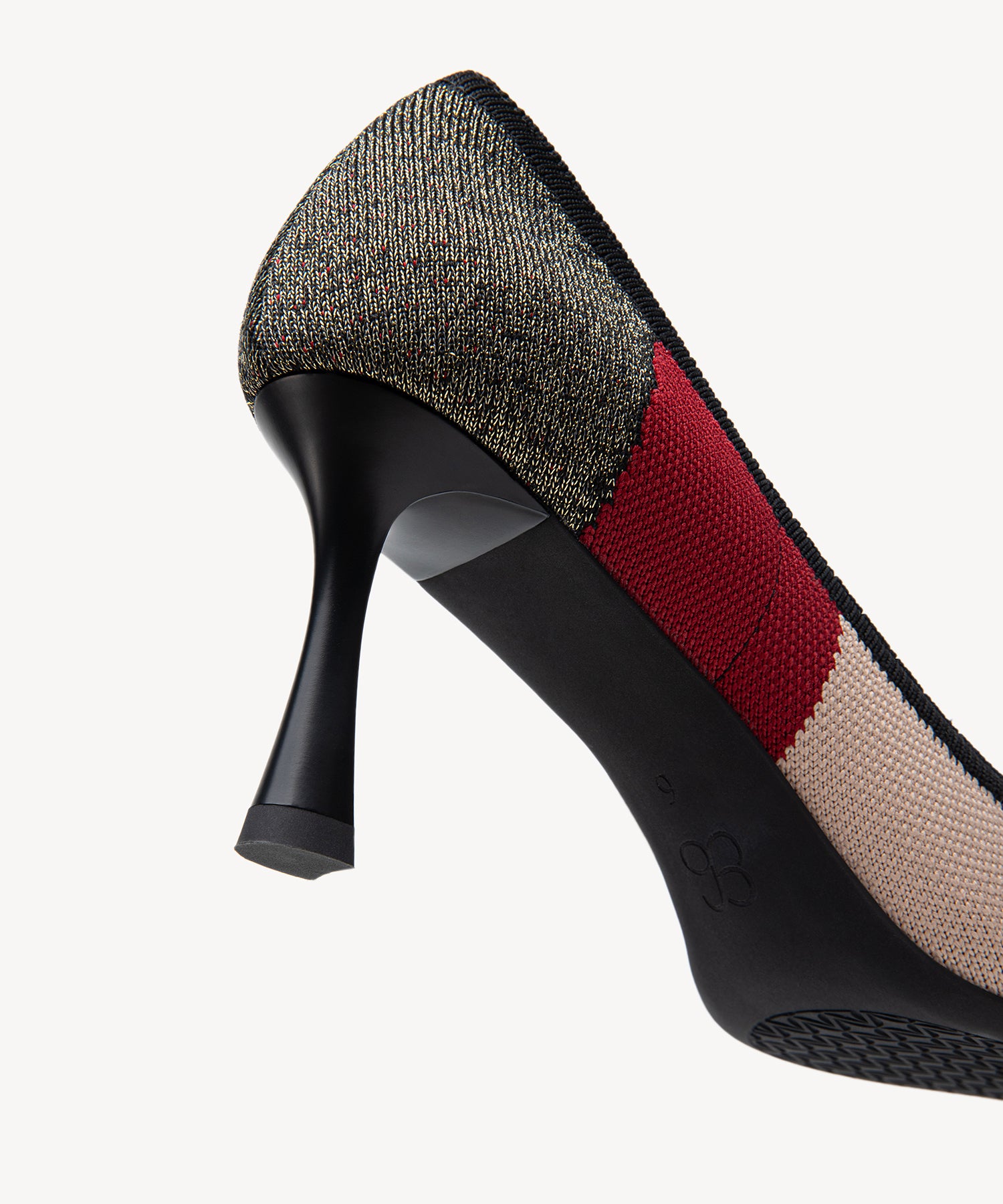 Modern Mosaic Heeled Pumps