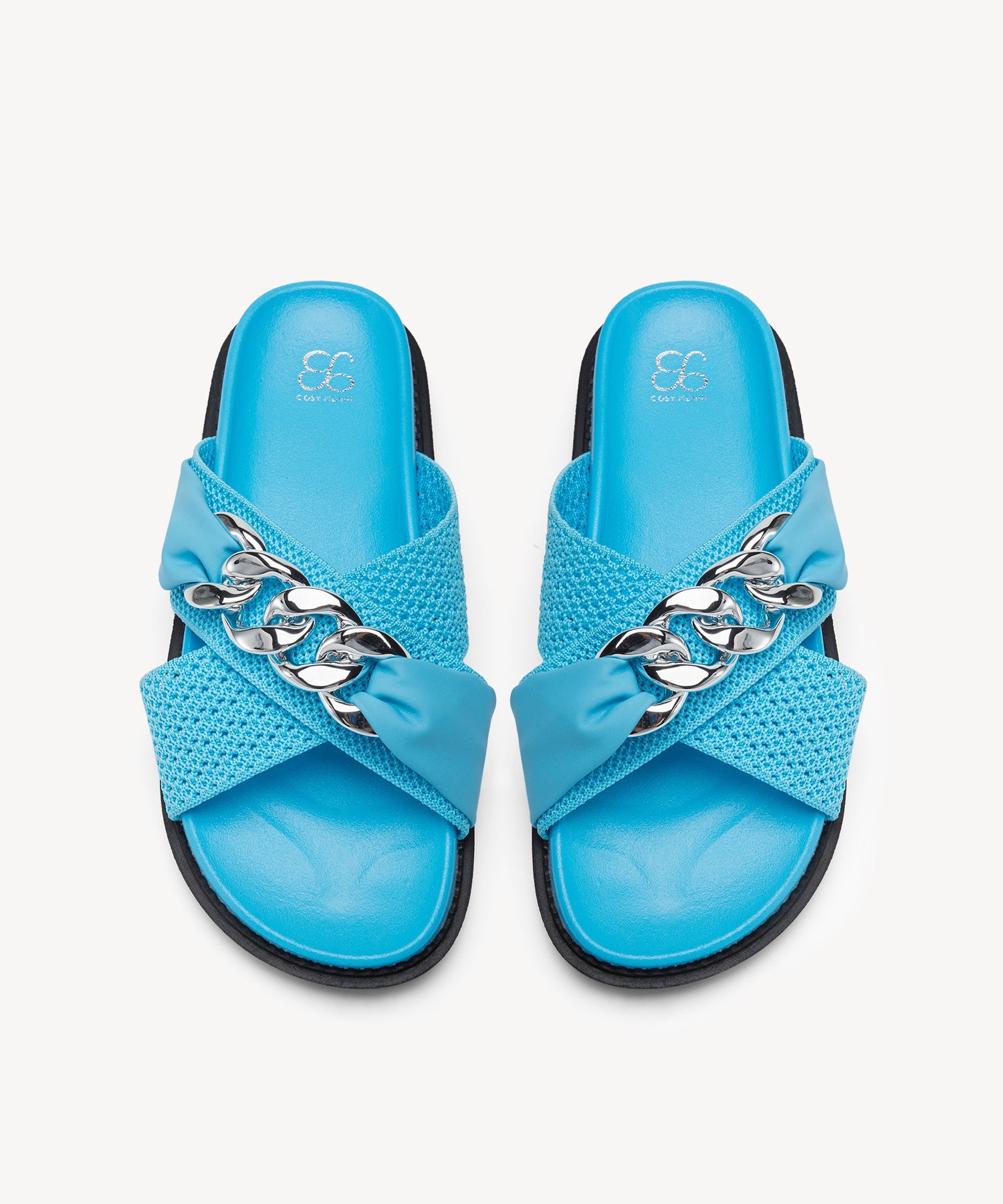 SunKiss Chain Platform Sandals COSY ISLAND #color_blue