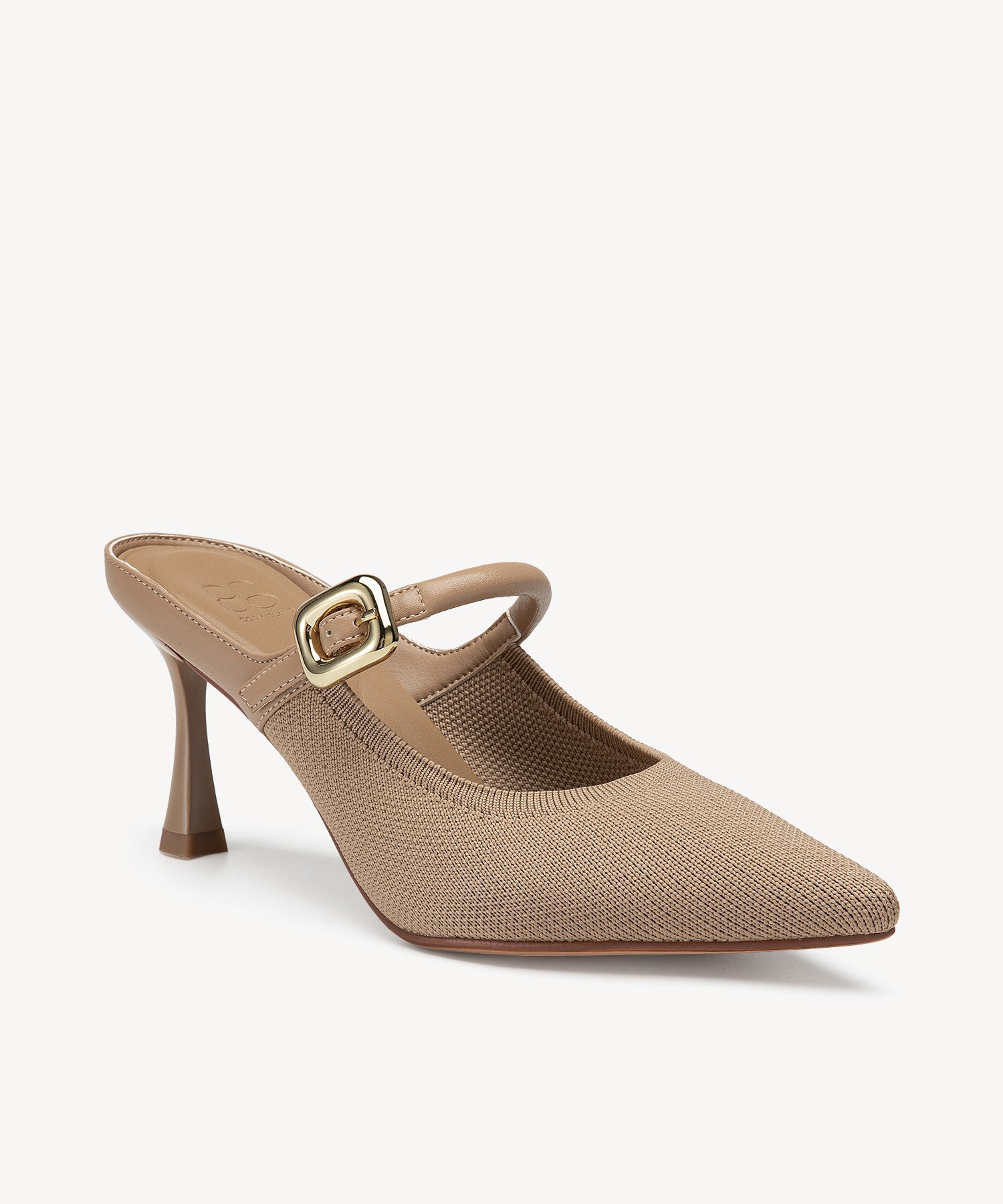 GraceLithe Pointed Toe Heeled Mules Wide Feet