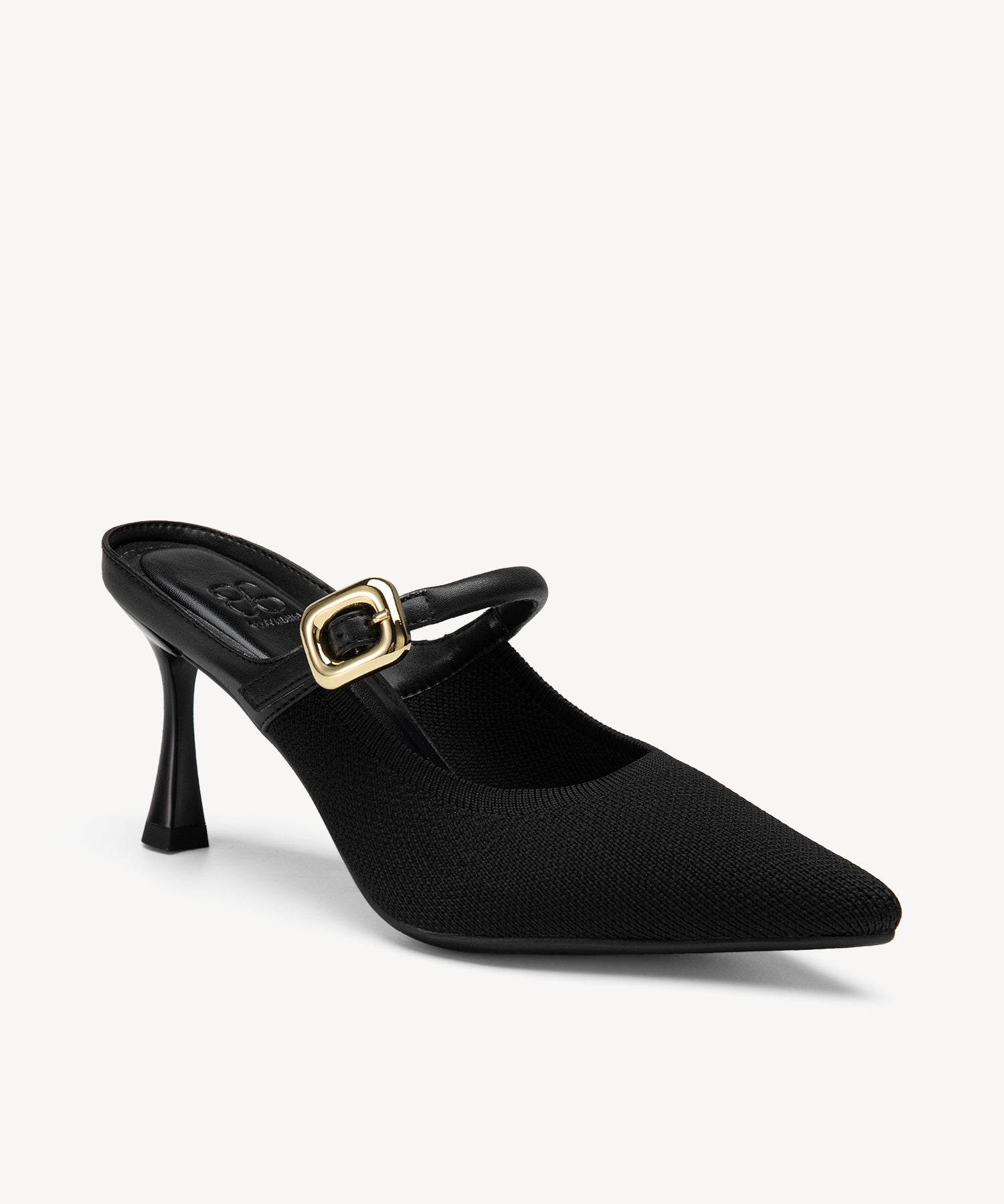 GraceLithe Pointed Toe Heeled Mules Wide Feet