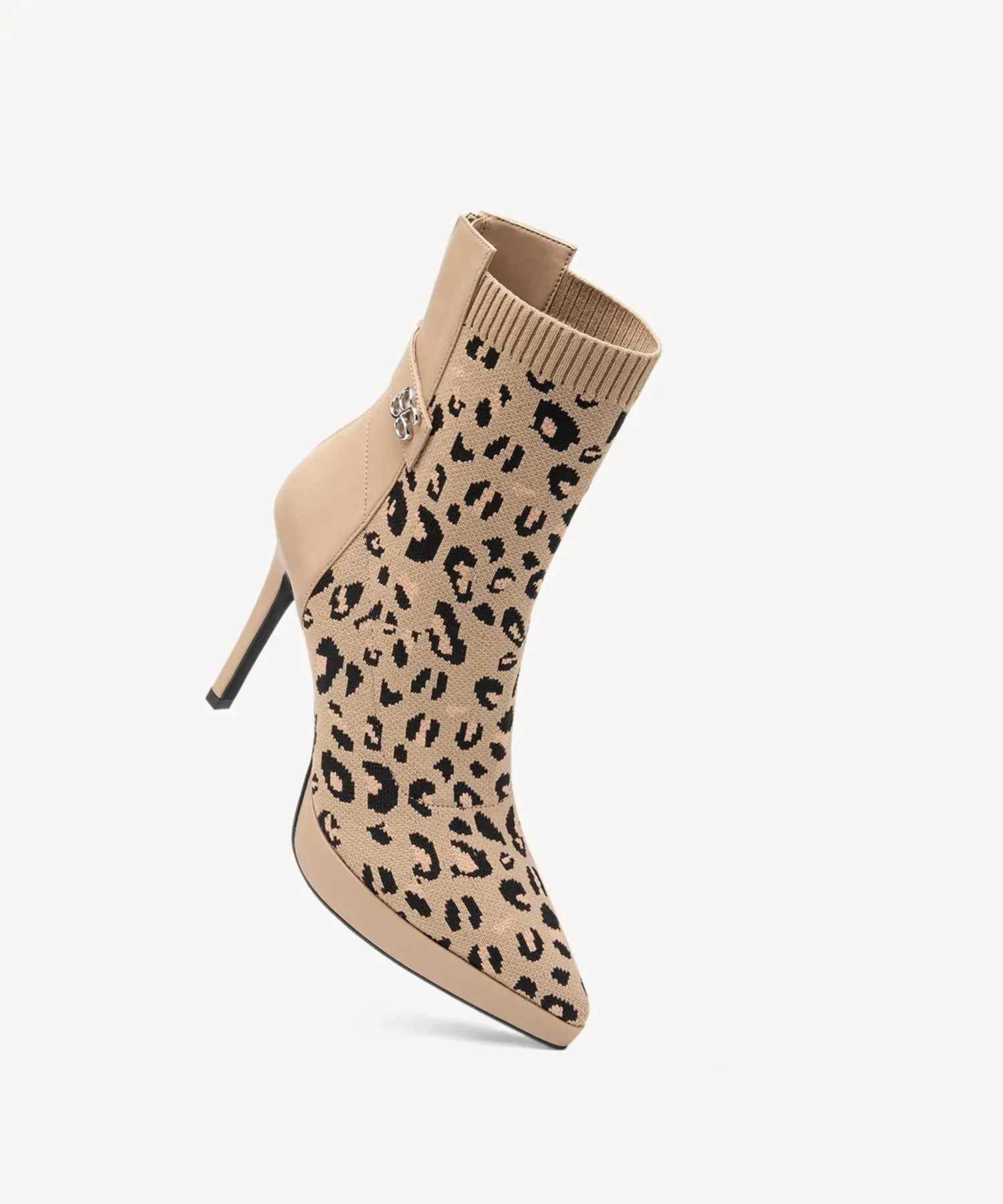 Sexy Pointed Toe Soles Ankle Boots #color_leopard