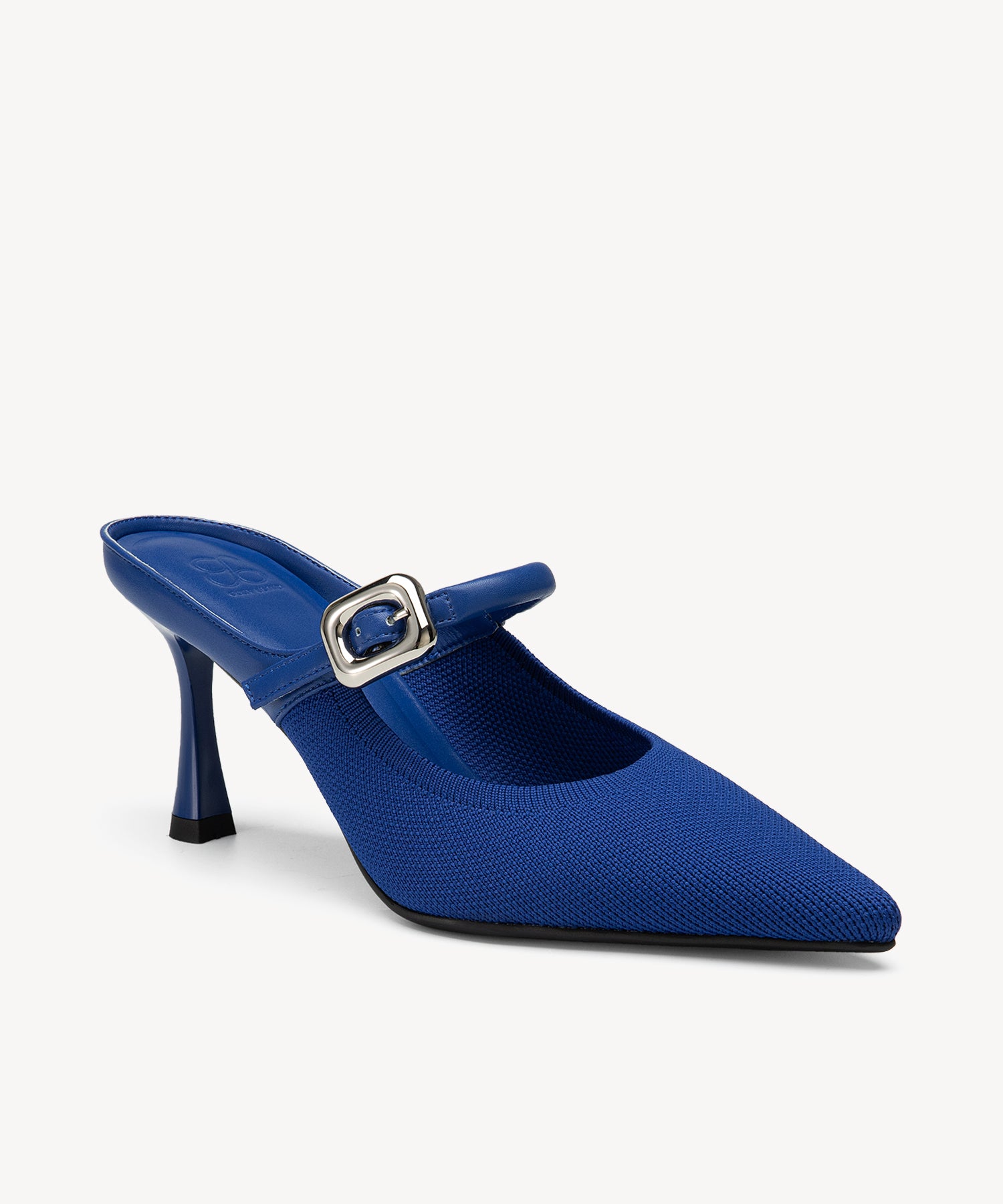 GraceLithe Pointed Toe Heeled Mules COSY ISLAND #color_blue