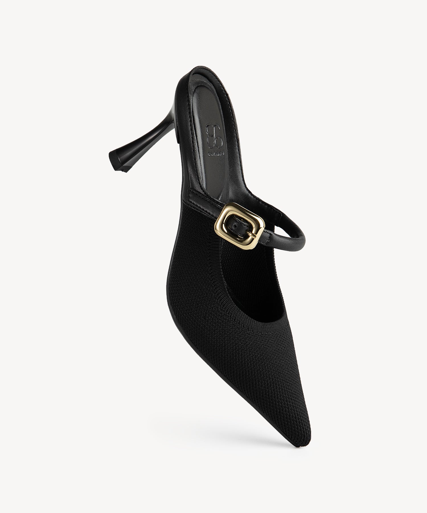 GraceLithe Pointed Toe Heeled Mules Wide Feet