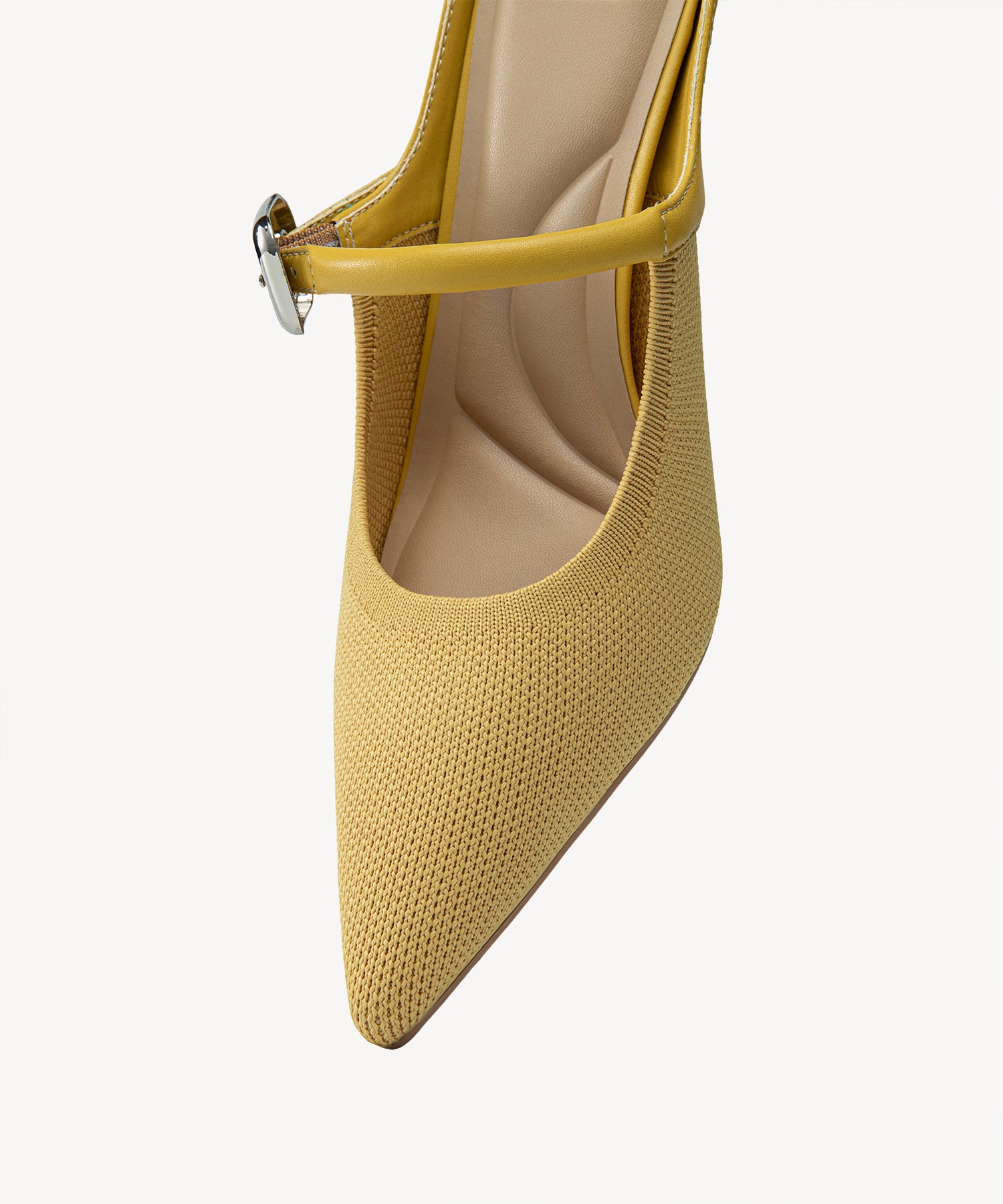 GraceLithe Pointed Toe Heeled Mules COSY ISLAND #color_Yellow