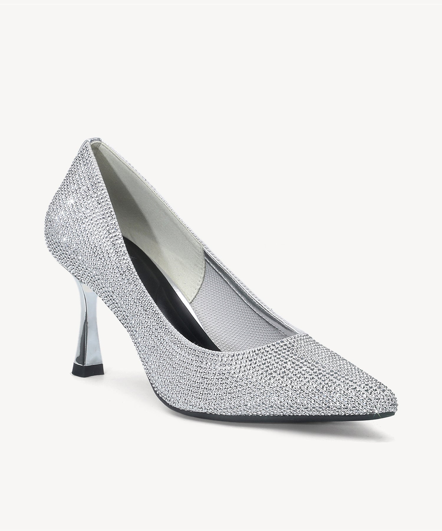 EternalPace Diamond Pointed Toe Heeled Pumps