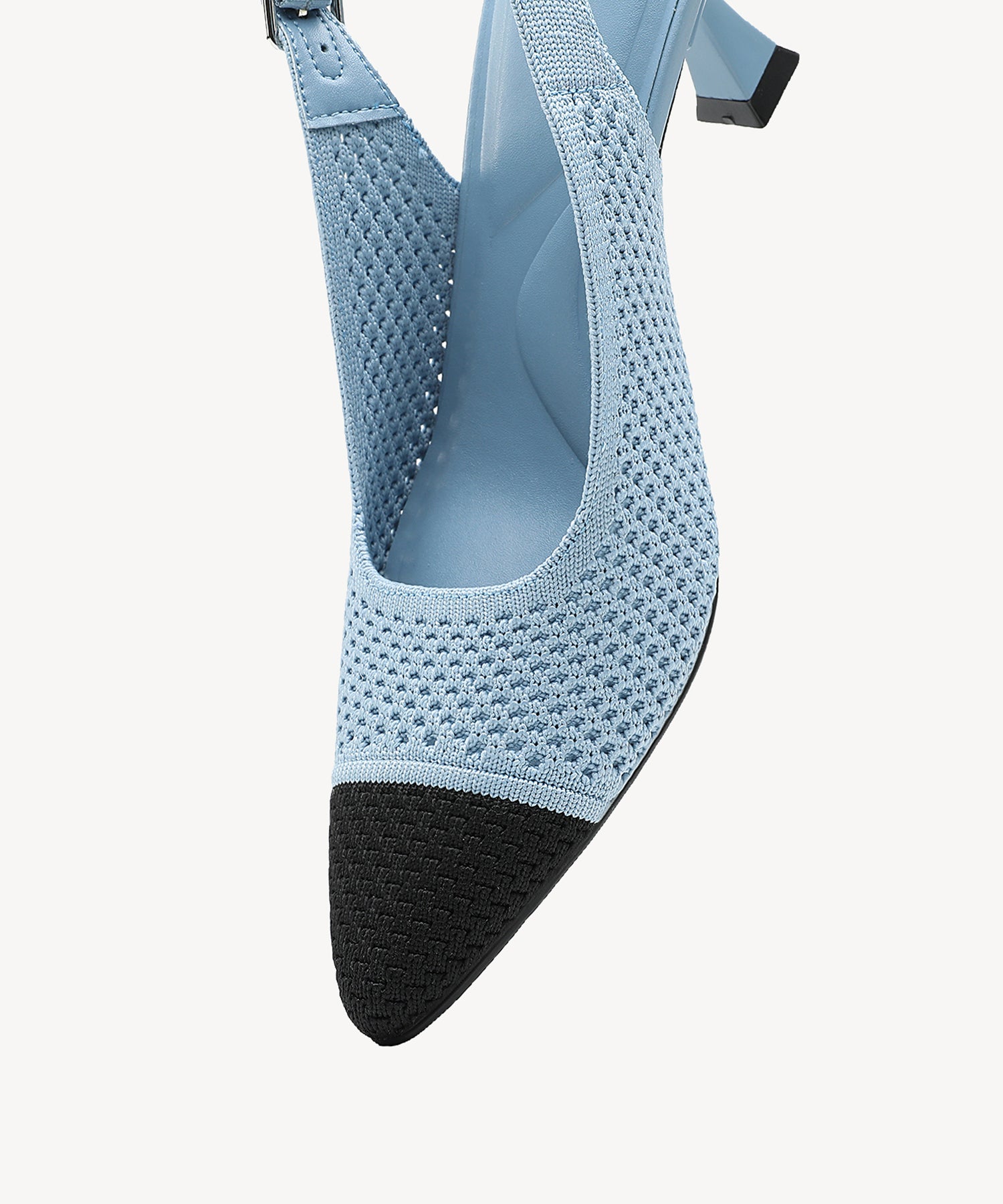 Commute Pointed Toe Slingback Pumps COSY ISLAND #color_blue