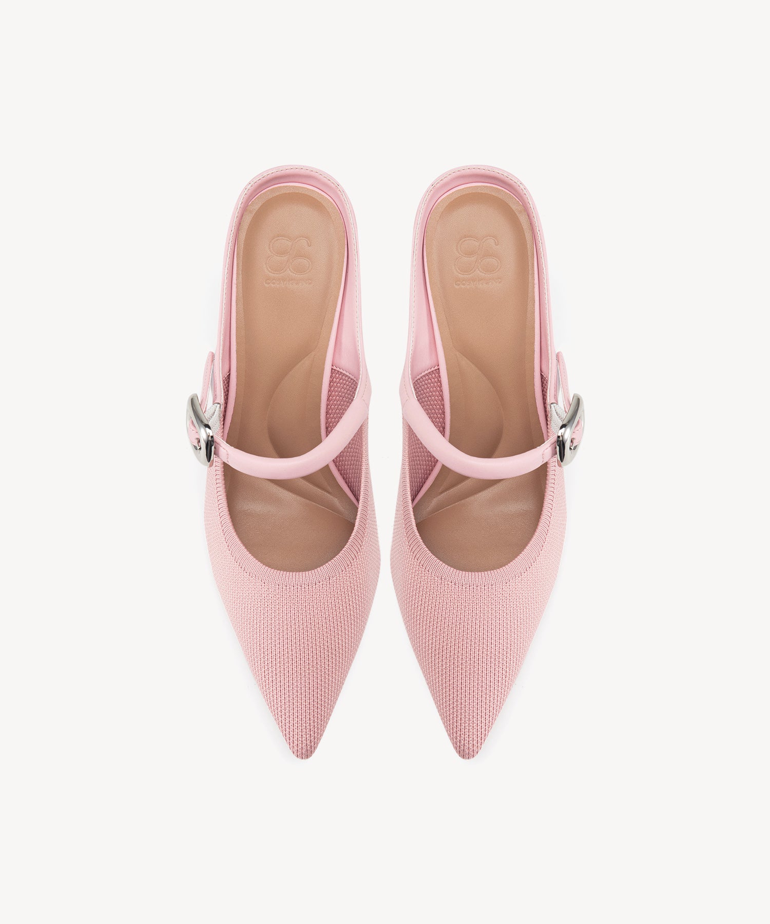 GraceLithe Pointed Toe Heeled Mules COSY ISLAND #color_pink