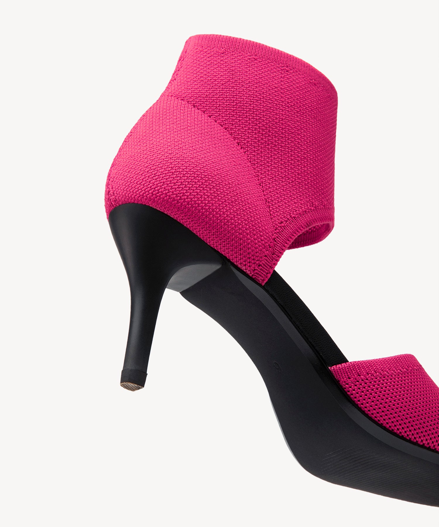 MOUSSE FIT Minimalist Stiletto Sandals COSY ISLAND #color_hot pink